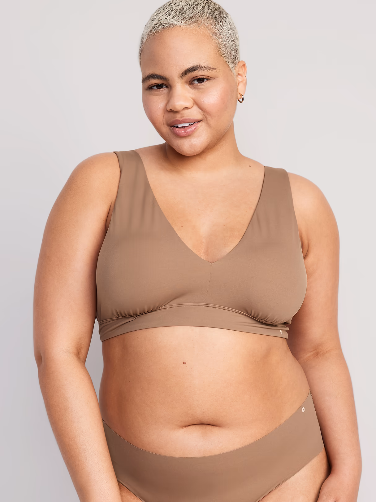 No-Show Bralette - Cocoa Fawn