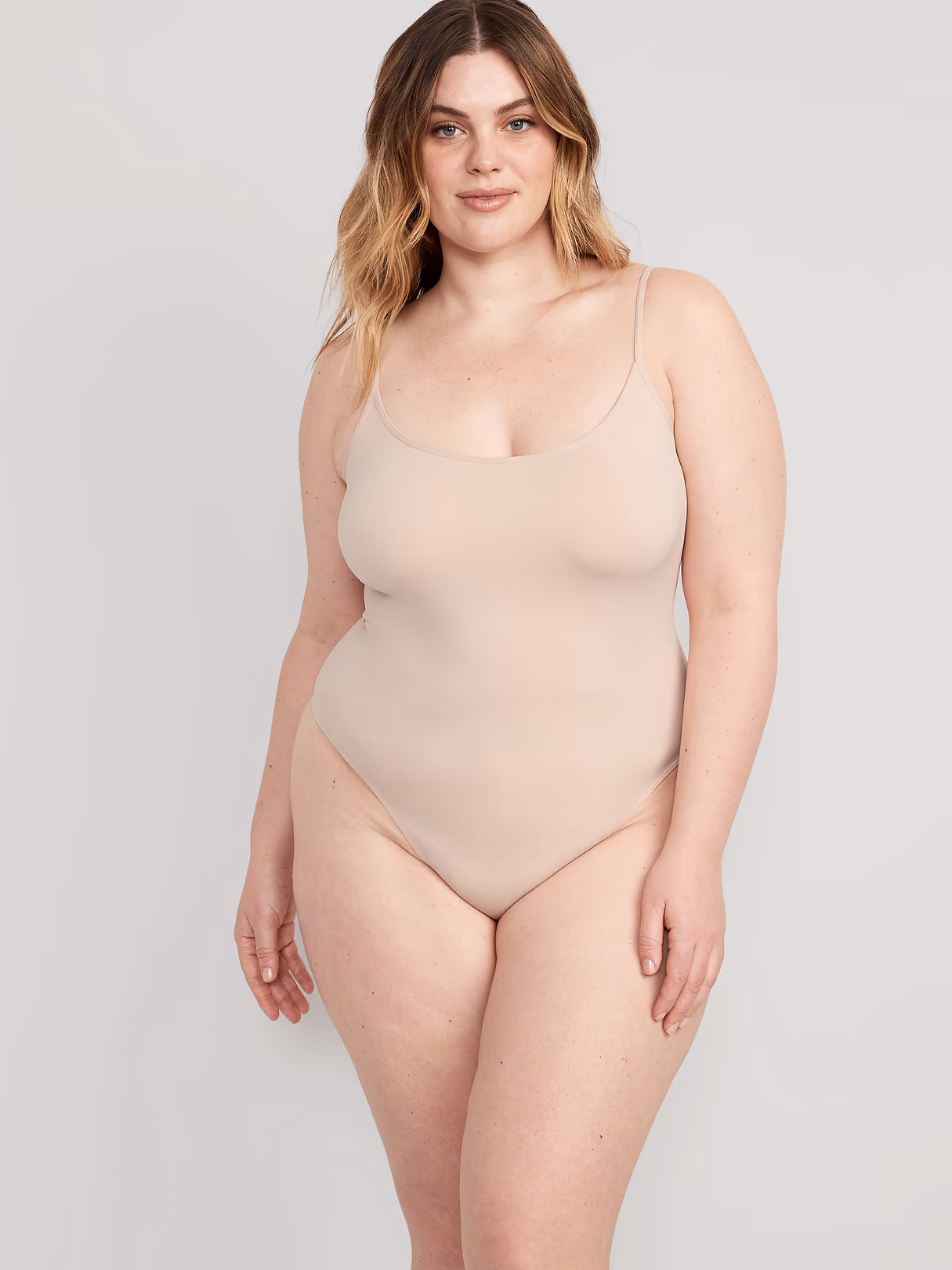 Seamless Cami Bodysuit - Frappe