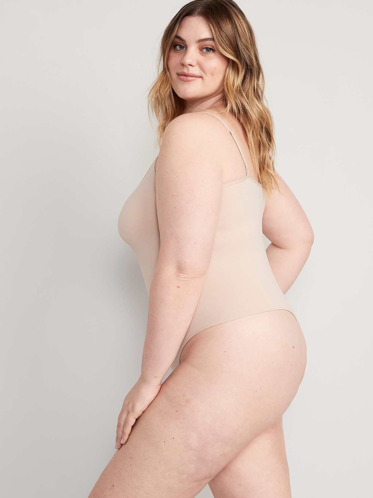 Seamless Cami Bodysuit - Frappe