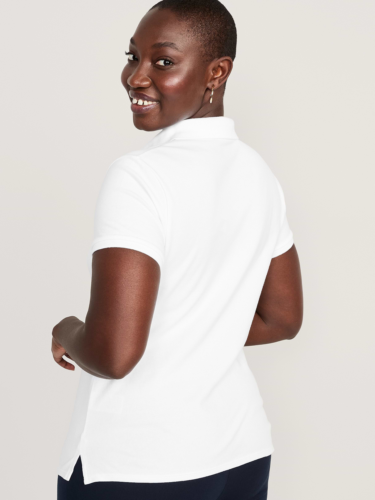 Uniform Pique Polo 2-Pack - White Lilies
