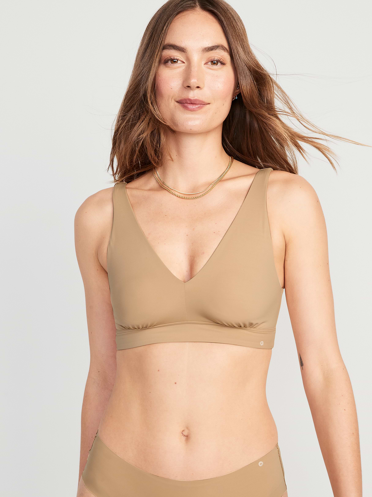 No-Show Bralette - Velvet Sand