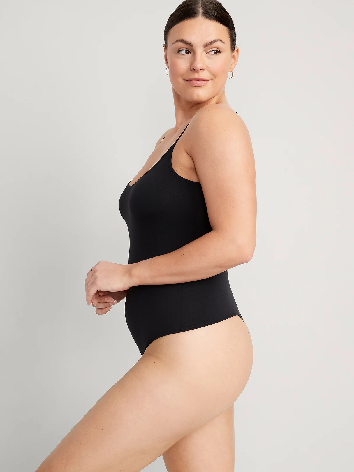 Seamless Cami Bodysuit - Black Jack