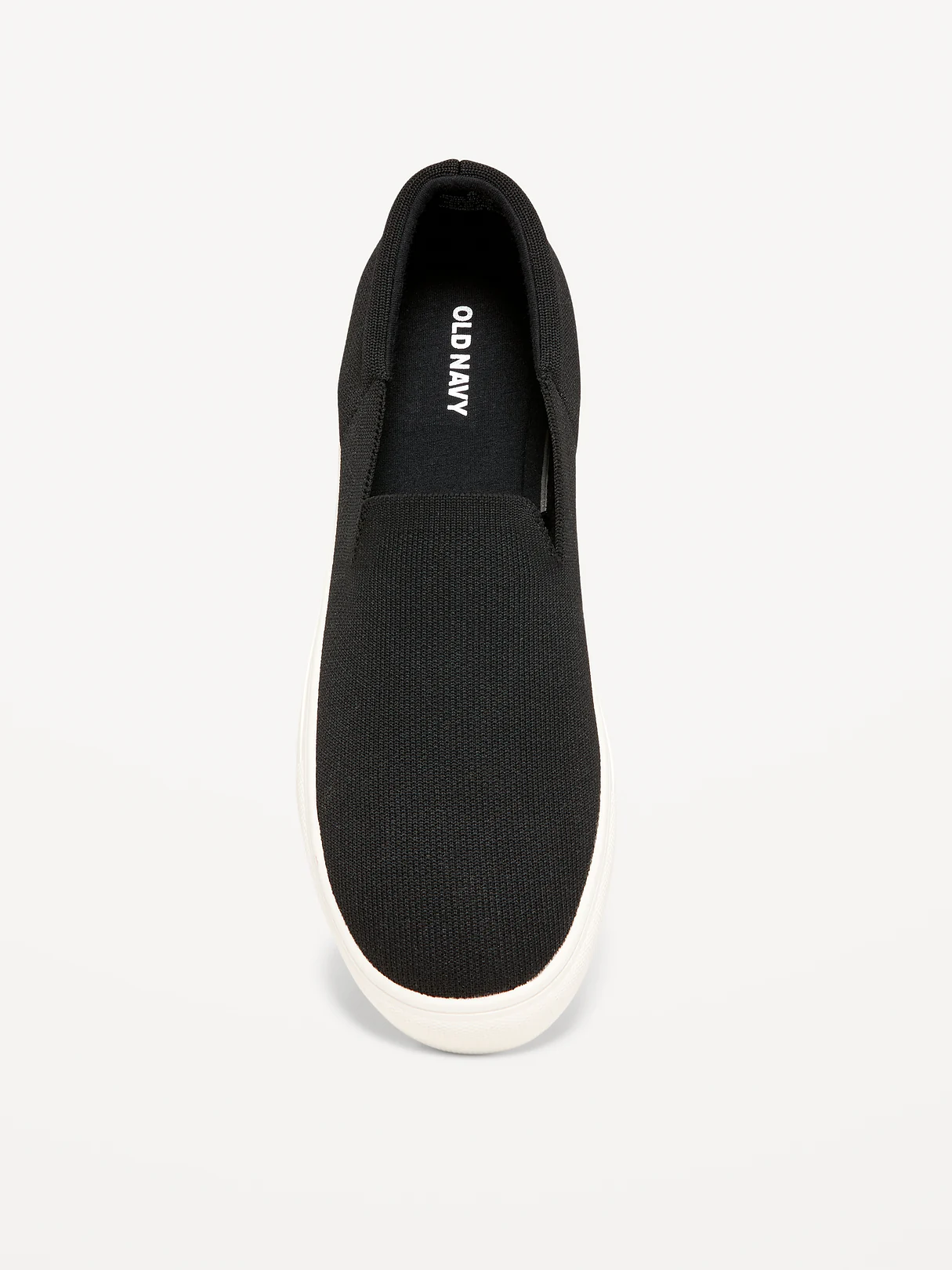 Soft-Knit Slip-On Sneakers - Black Jack