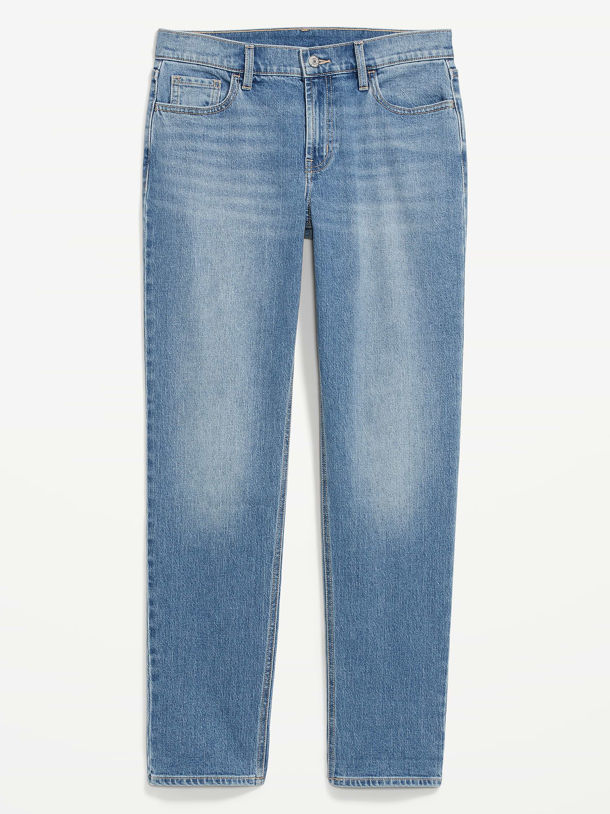 Mid-Rise Wow Boyfriend Straight Jeans - Medium Wash
