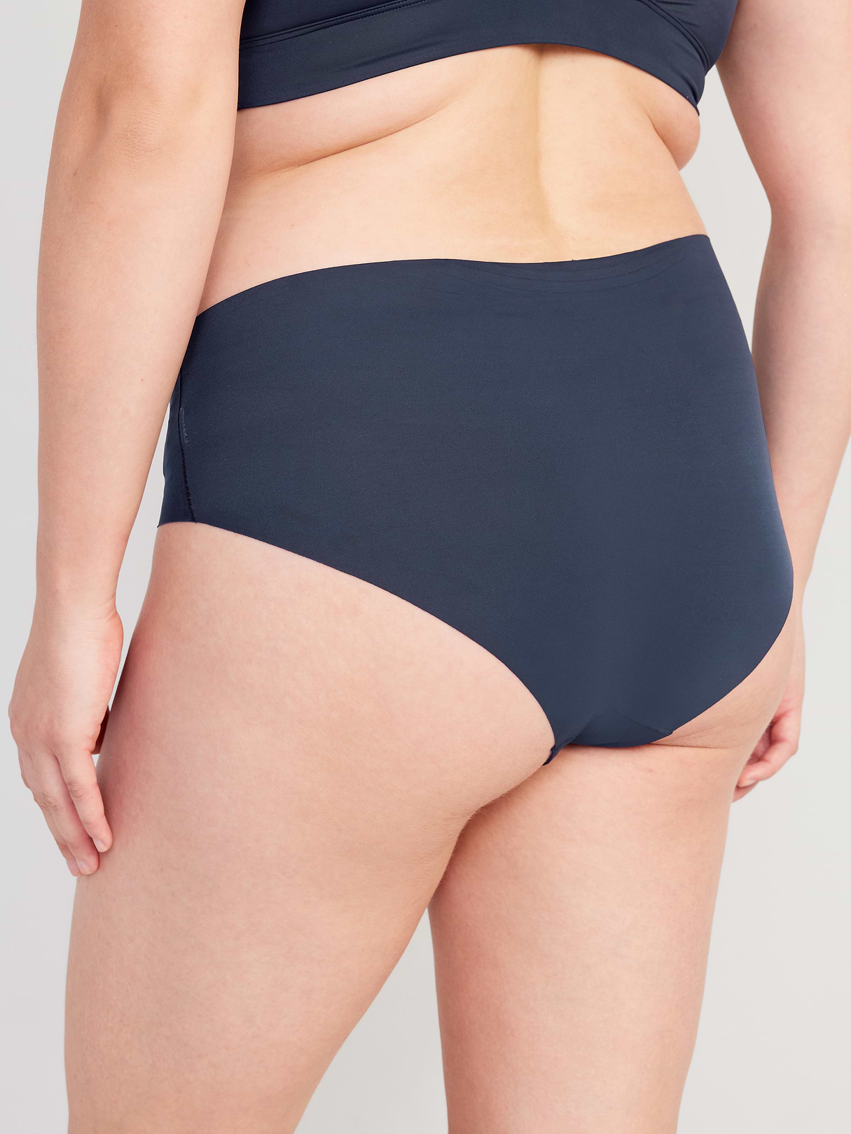 Low-Rise No-Show Hipster Underwear - In the Navy