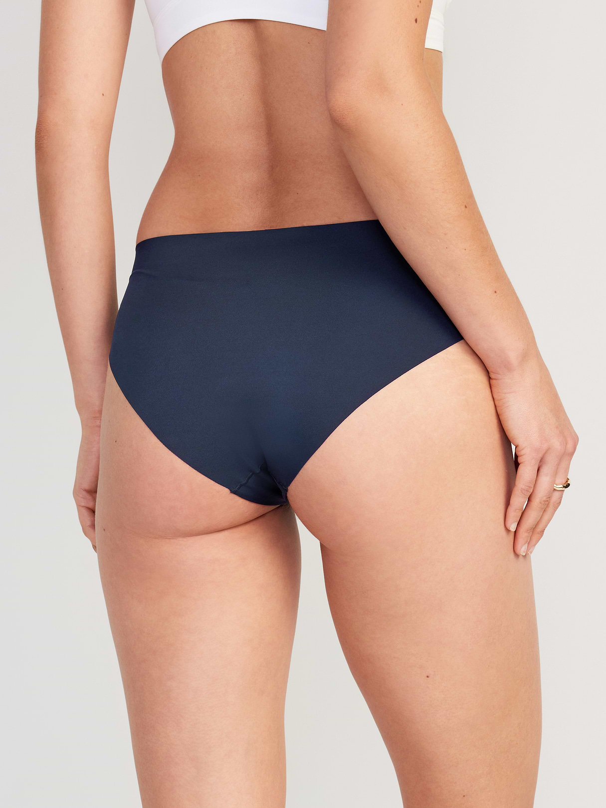 Low-Rise No-Show Hipster Underwear - In the Navy