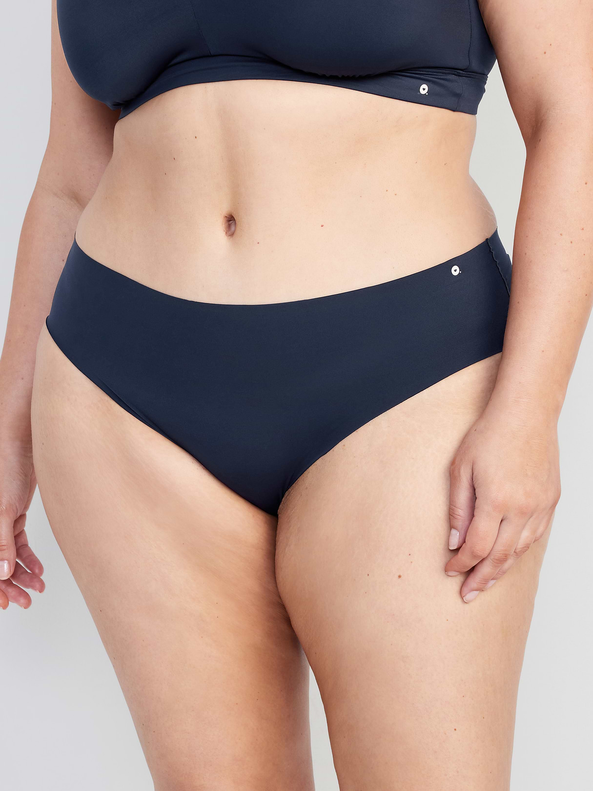 Low-Rise No-Show Hipster Underwear - In the Navy