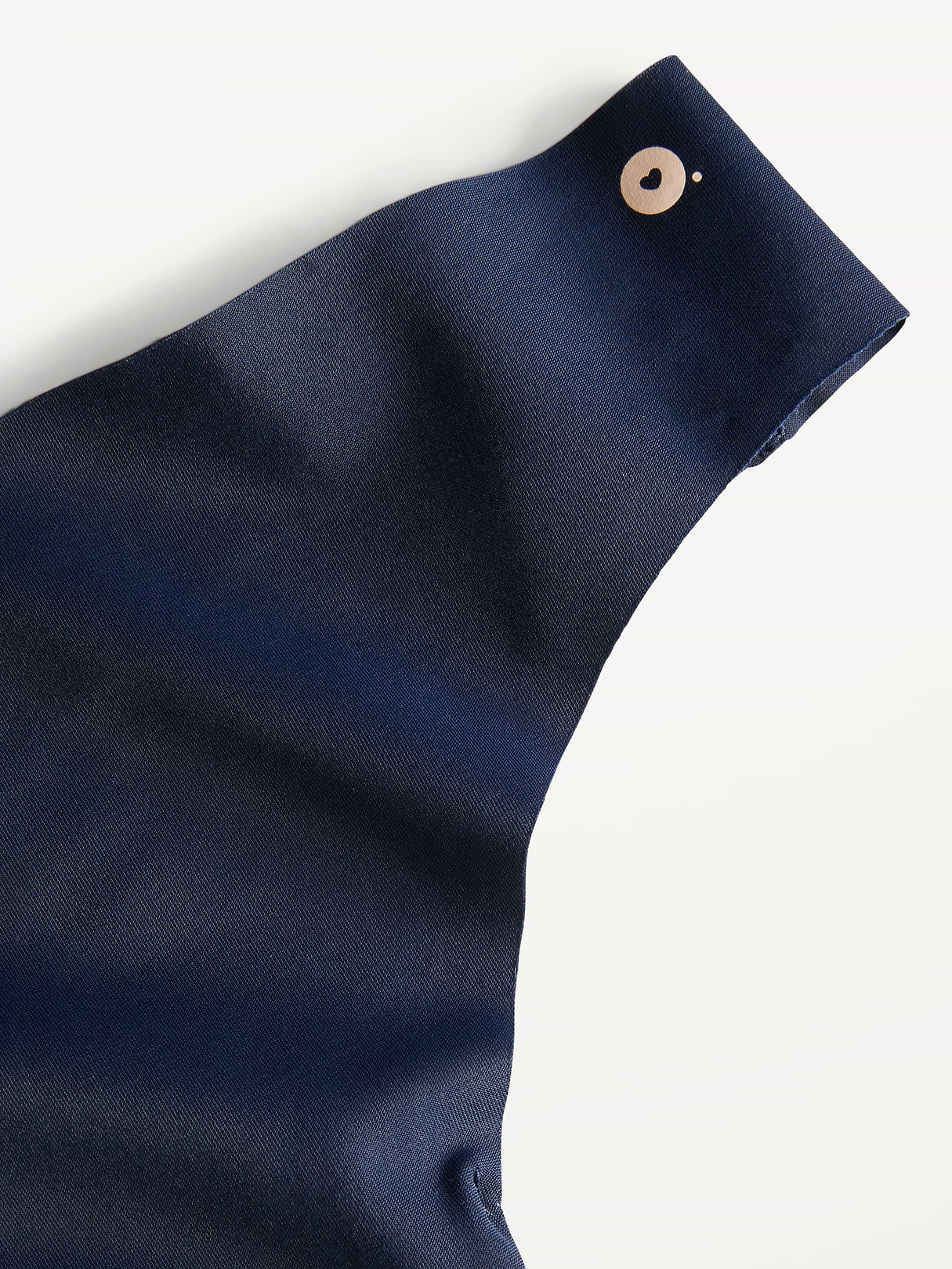 Low-Rise No-Show Thong - Navy