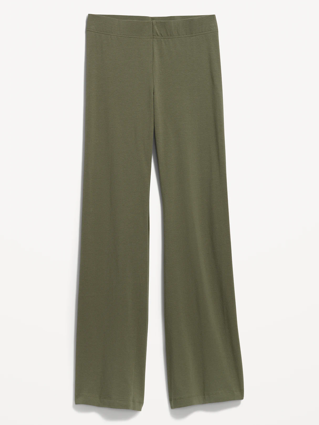 High-Waisted Flare Leggings - Stone Wall