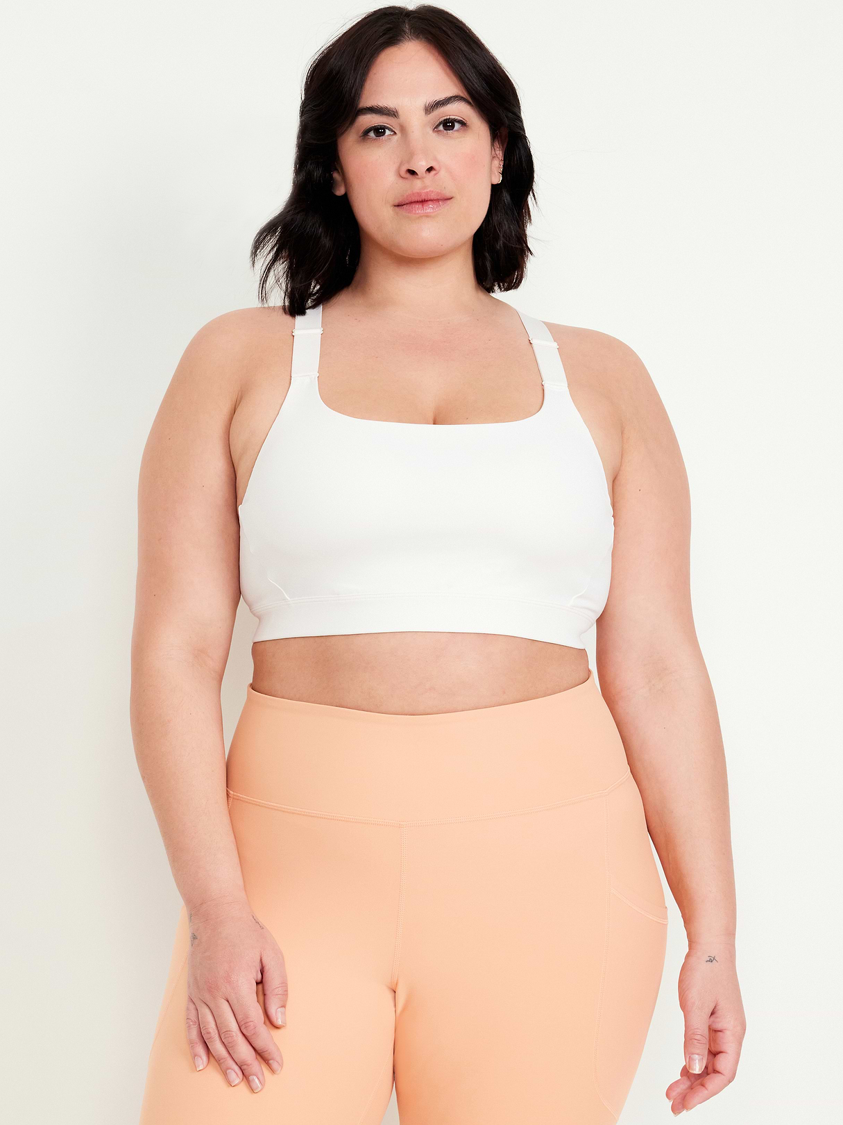 Medium Support PowerSoft Sports Bra - Magnolia