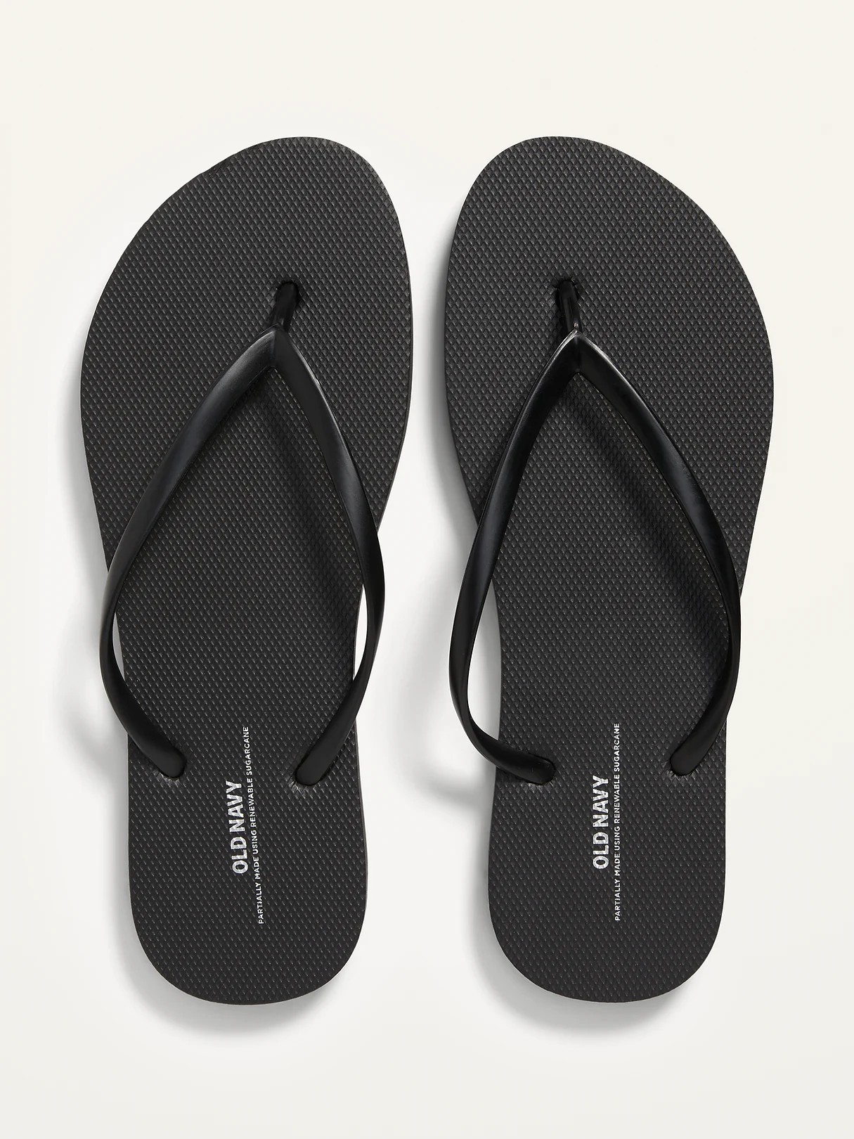 Flip-Flop Sandals (Partially Plant-Based) - BlackJack