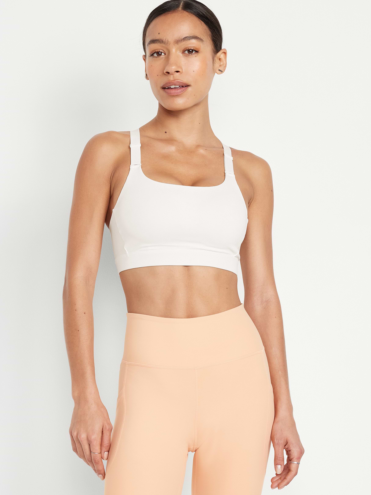 Medium Support PowerSoft Sports Bra - Magnolia