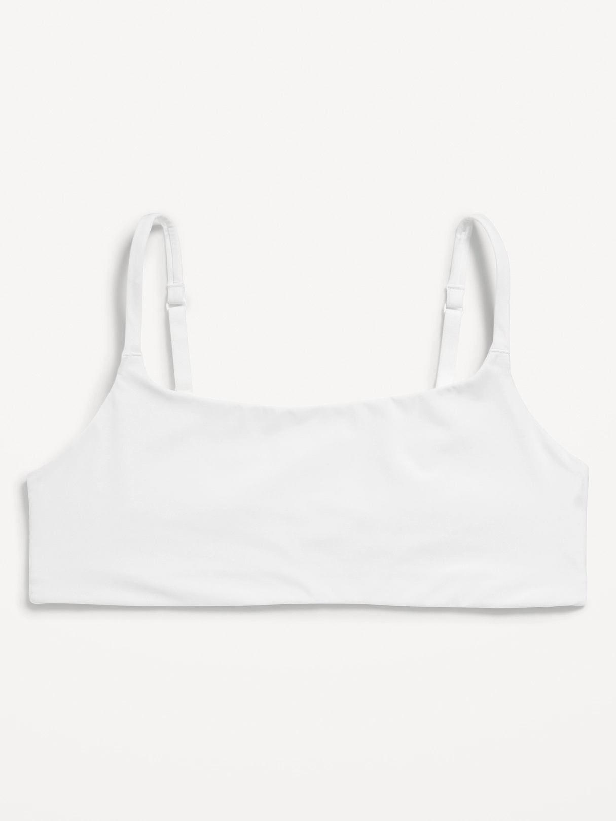 No-Show Bralette - White Lilies
