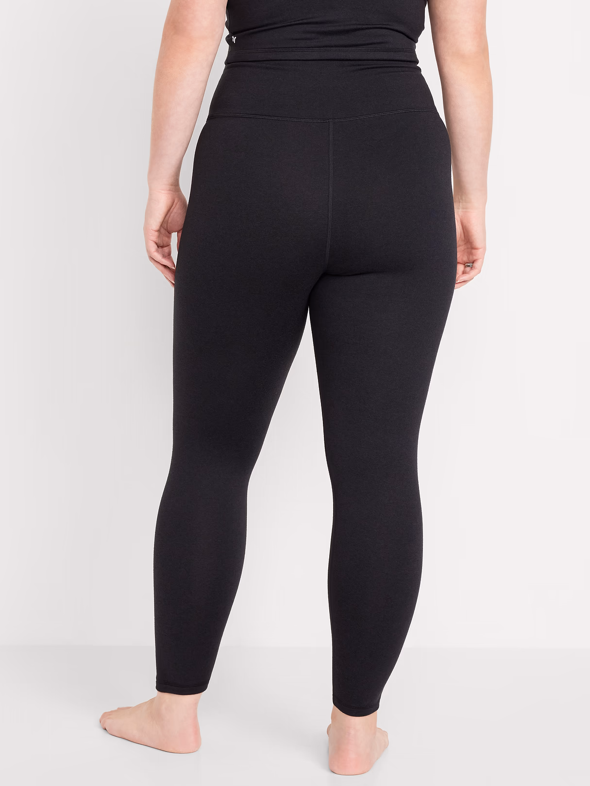 Extra High-Waisted CloudComfy 7/8 Leggings - Black