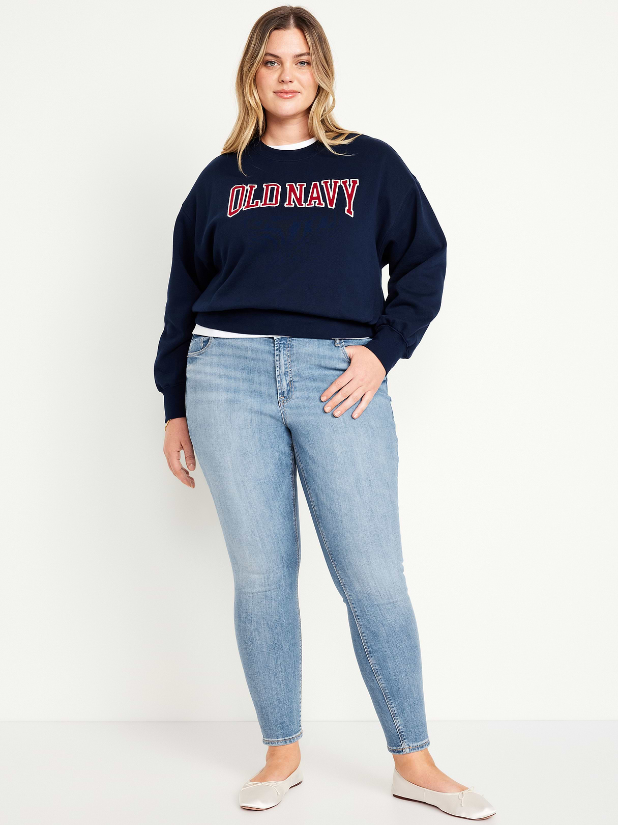 Mid-Rise Rockstar Super-Skinny Jeans - Faded Light Wash