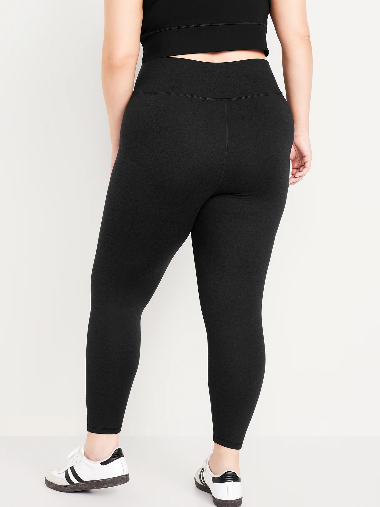 Extra High-Waisted CloudComfy 7/8 Leggings - Black