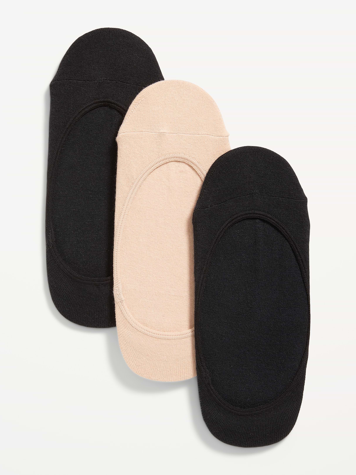 No-Show Liner-Socks 3-Pack For Women - Neutral