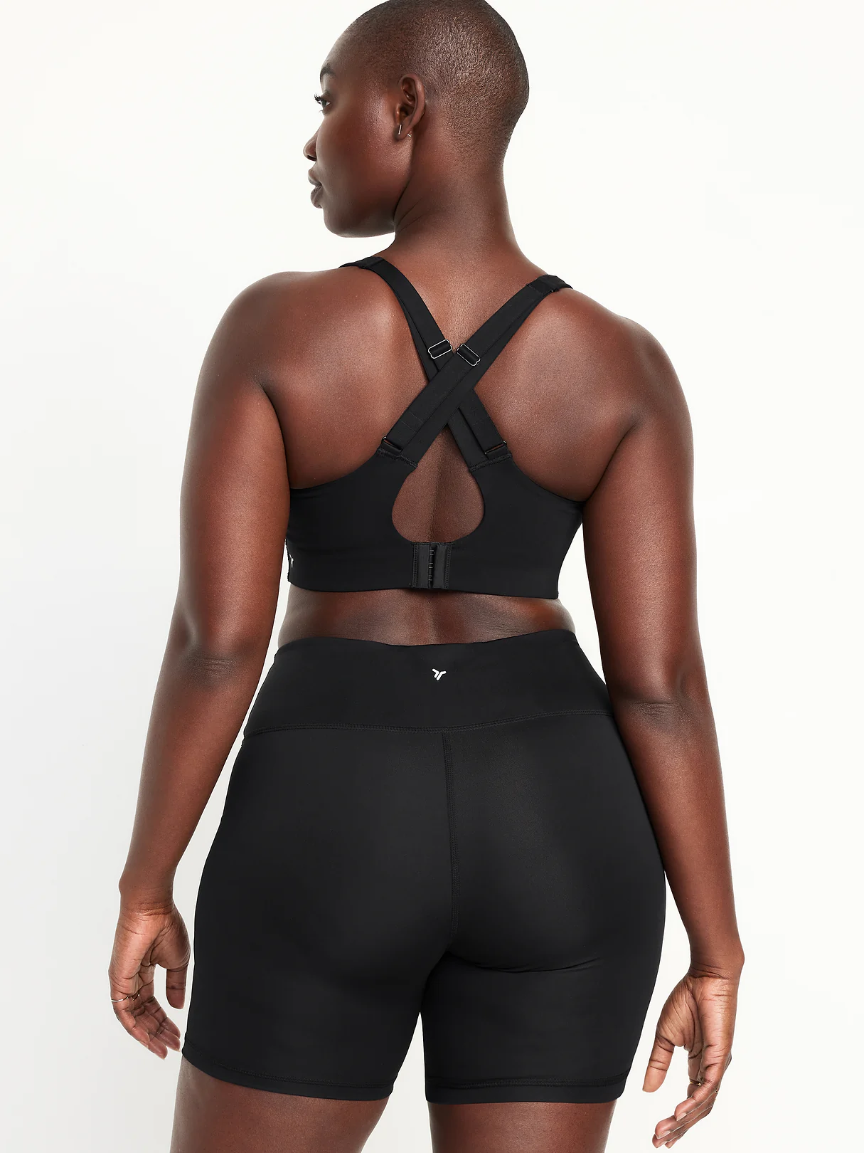 High Support PowerSoft Sports Bra - Black Jack
