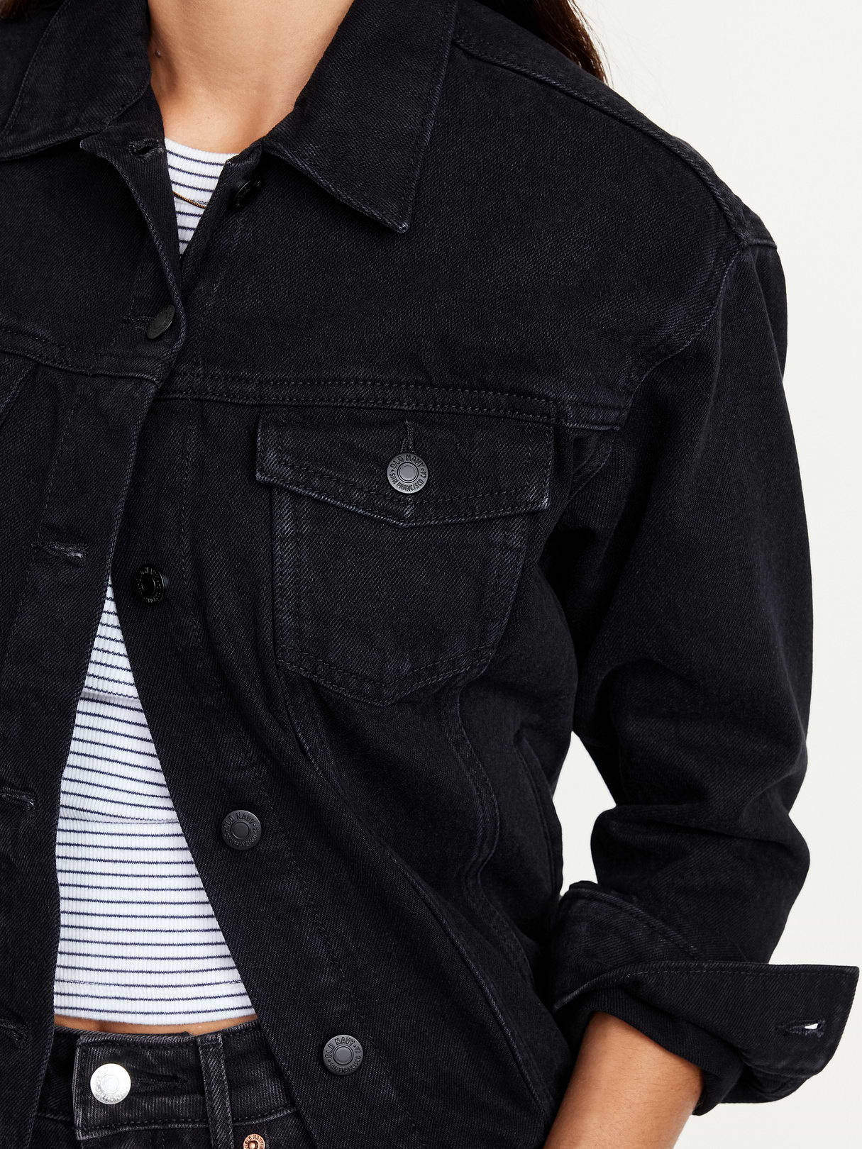 Classic Jean Jacket - Washed Black