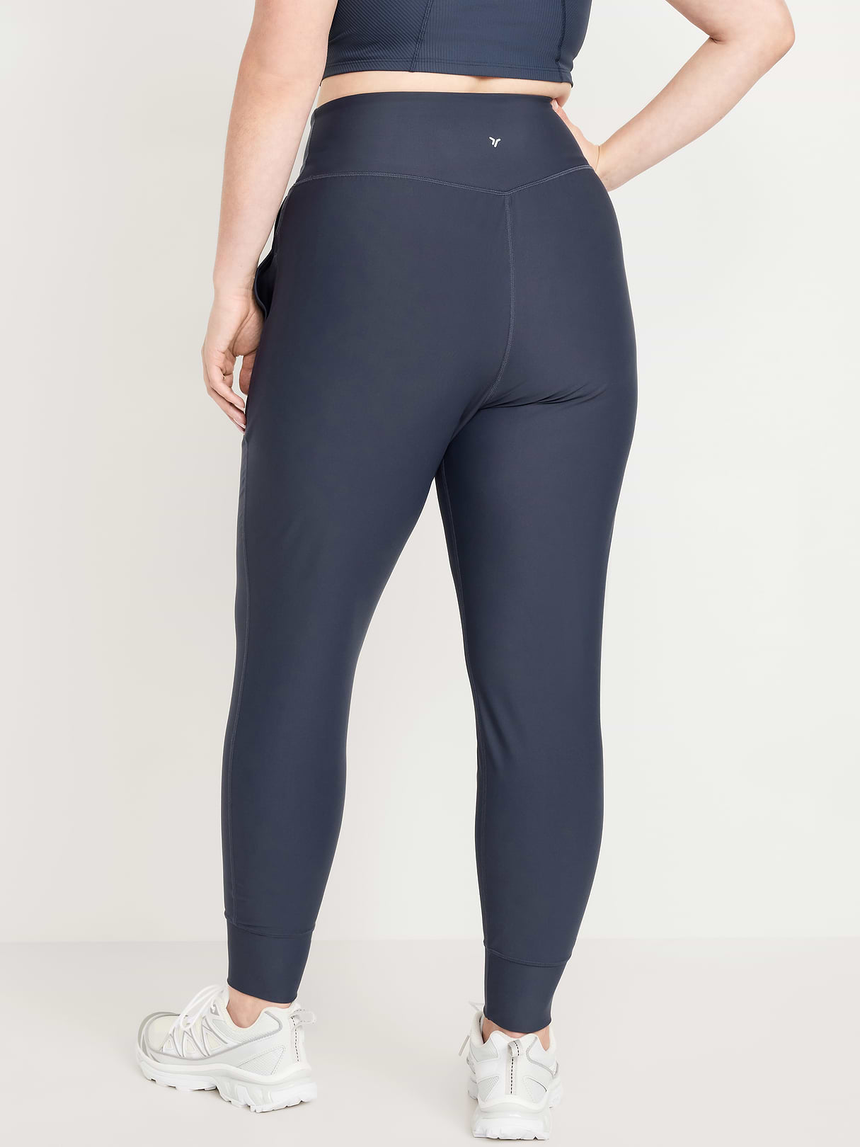High-Waisted PowerSoft Pocket Joggers - Dusk Navy