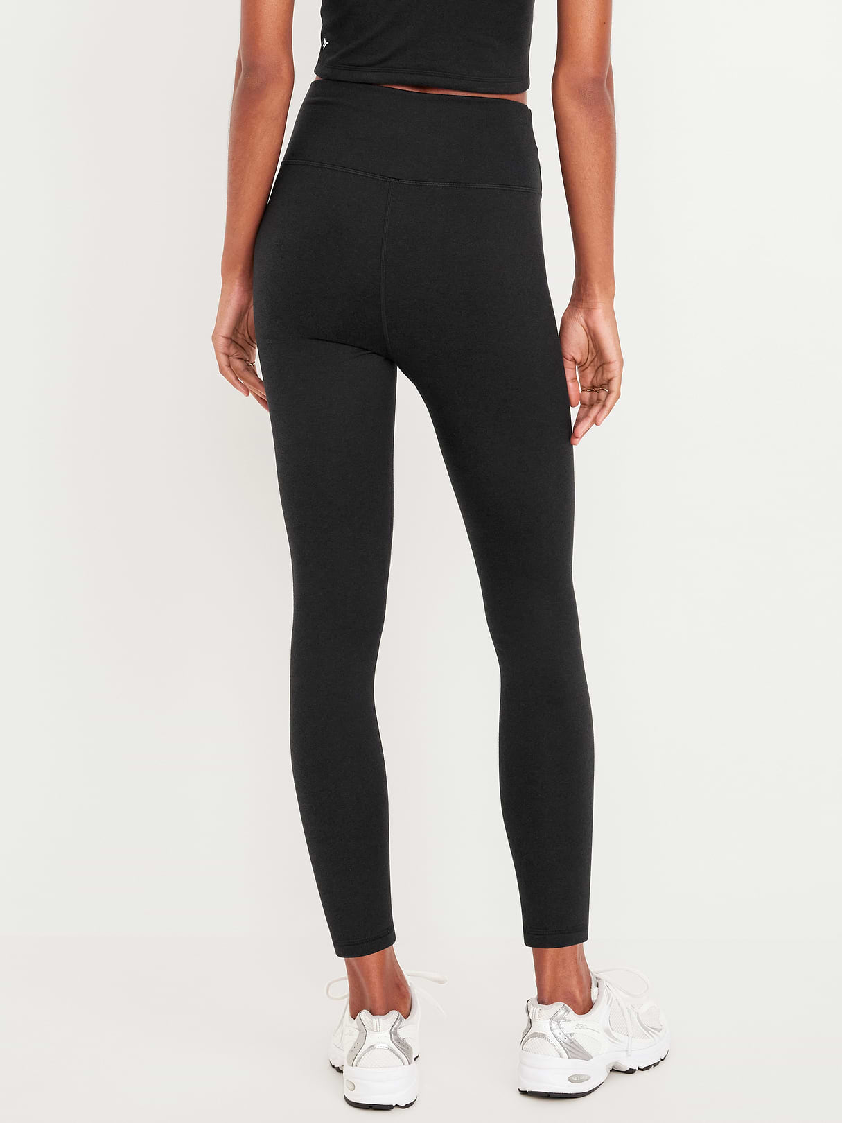 Extra High-Waisted CloudComfy 7/8 Leggings - Black