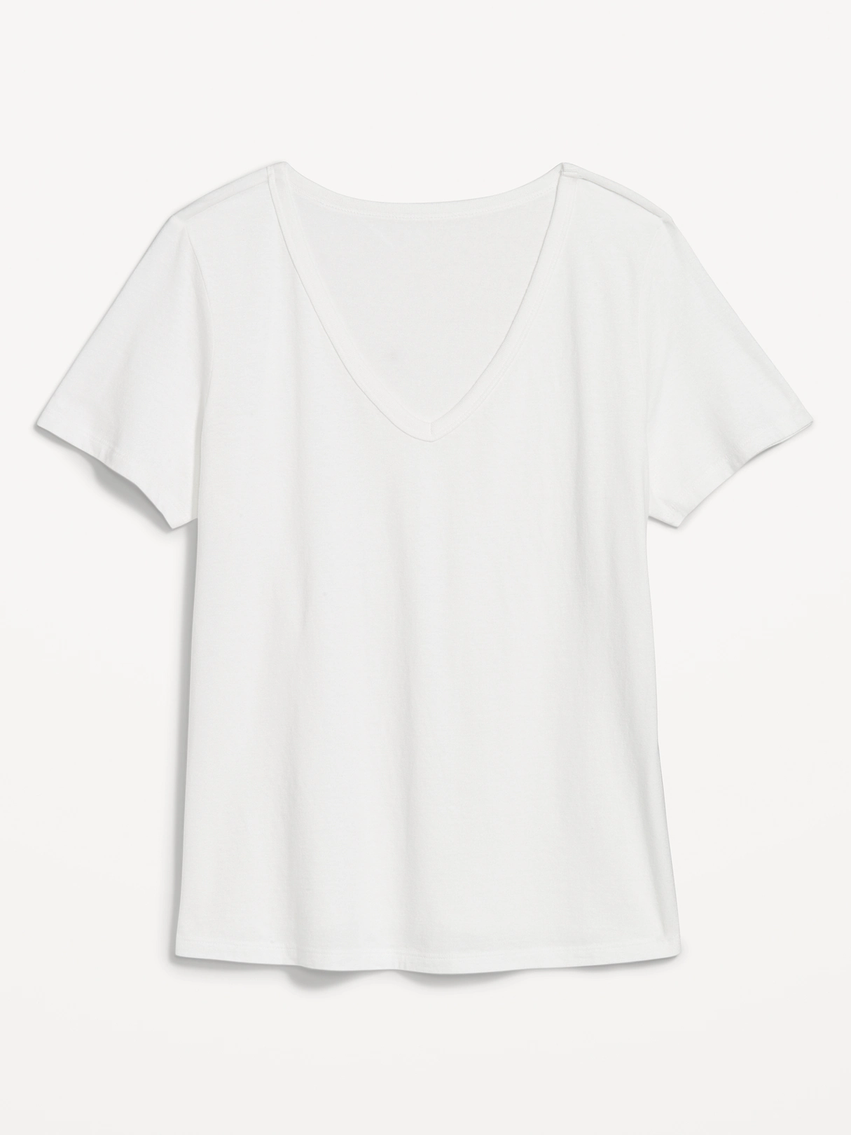EveryWear V-Neck T-Shirt - Calla Lily White
