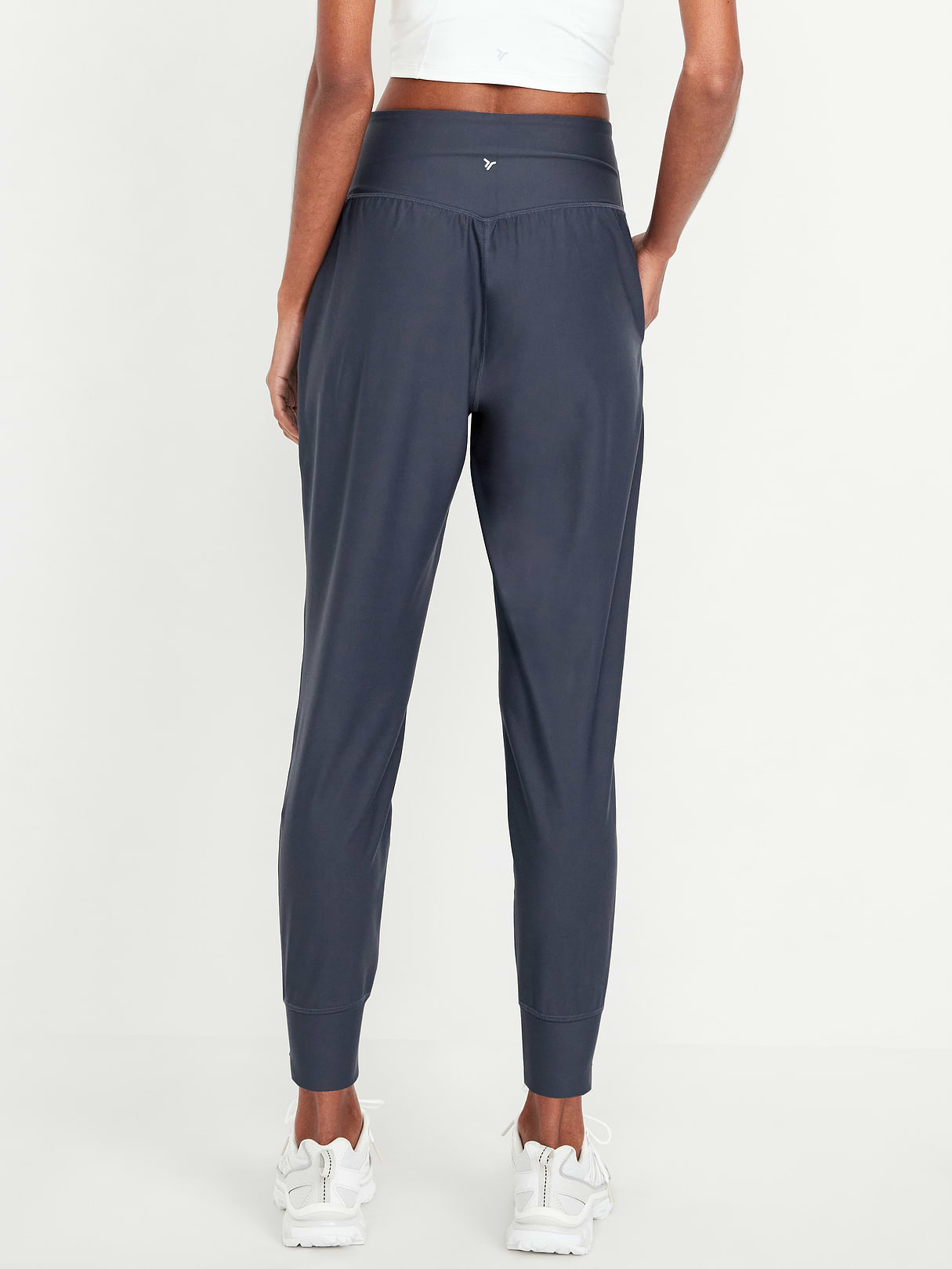High-Waisted PowerSoft Pocket Joggers - Dusk Navy