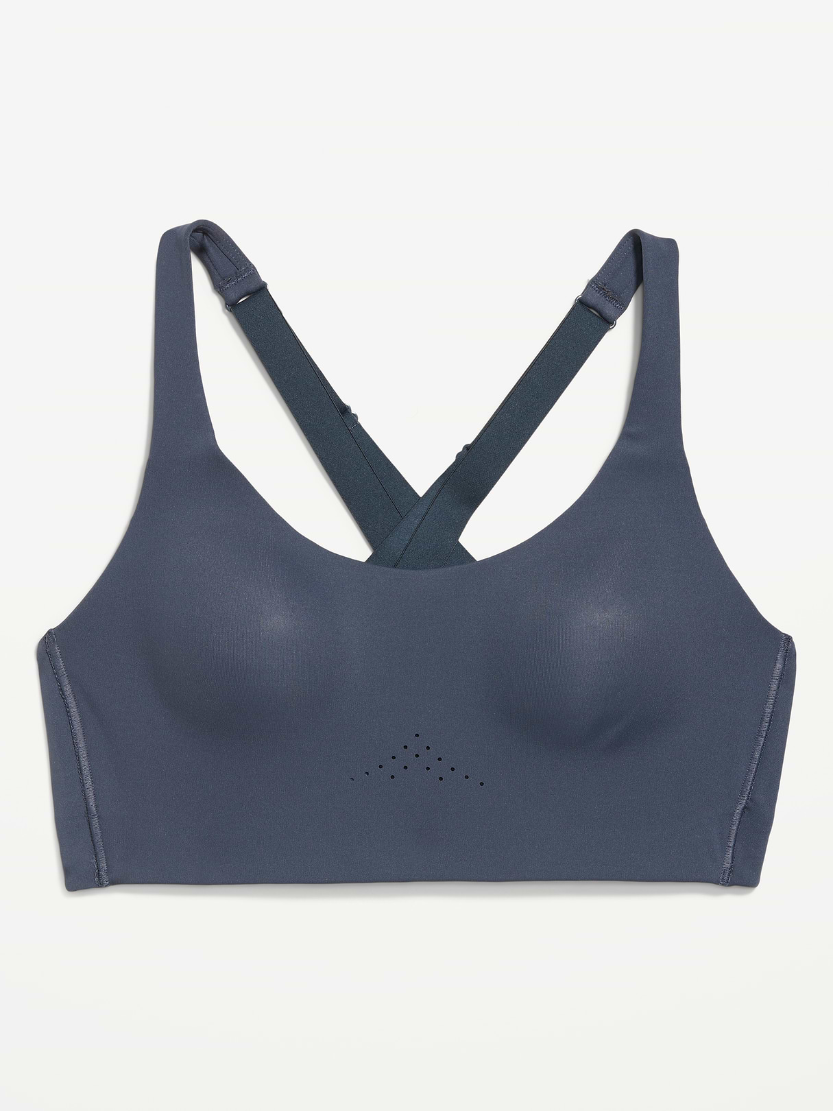 High Support PowerSoft Sports Bra - Dusk Navy
