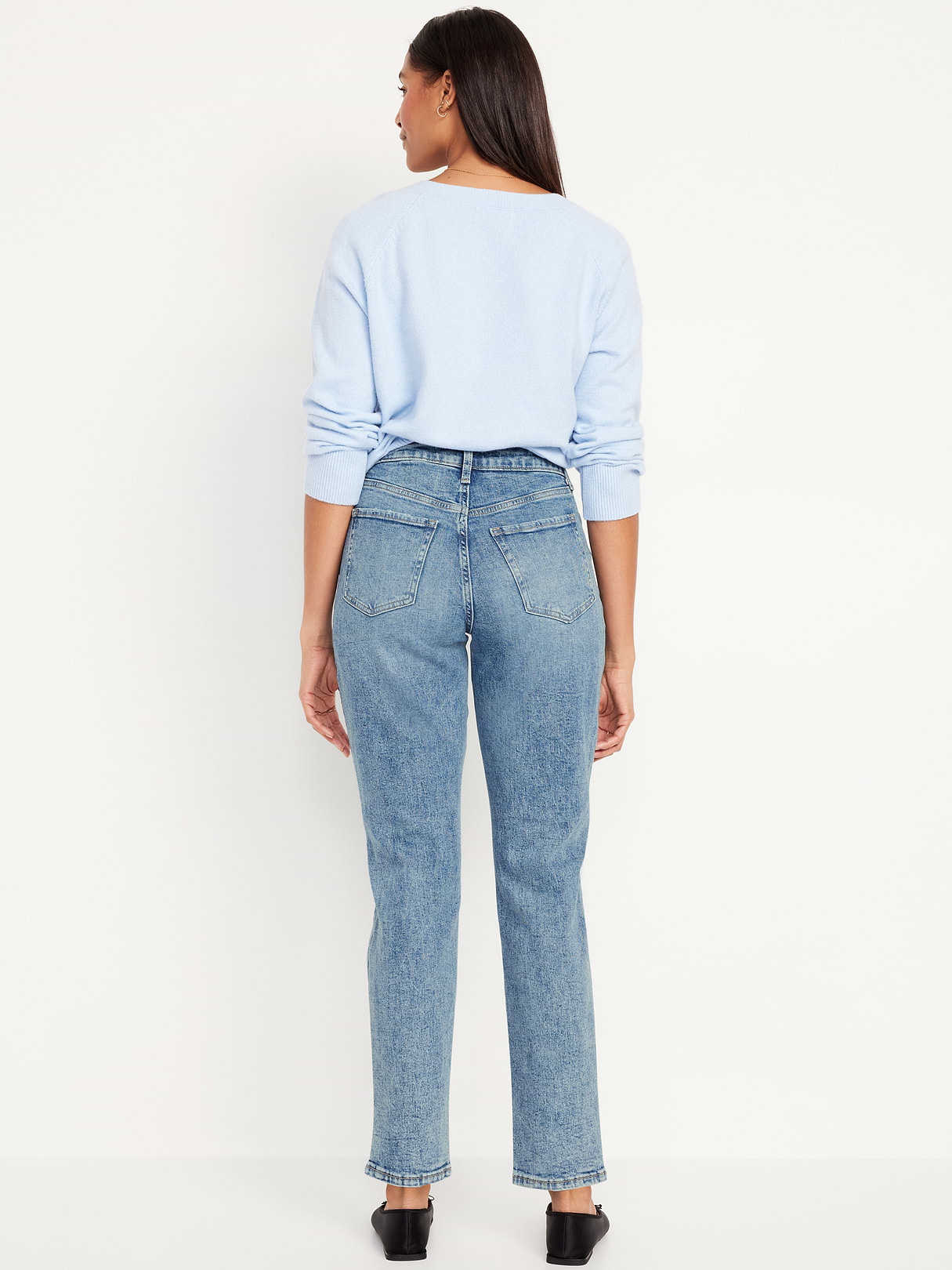 Curvy High-Waisted OG Straight Ankle Jeans - Cerys