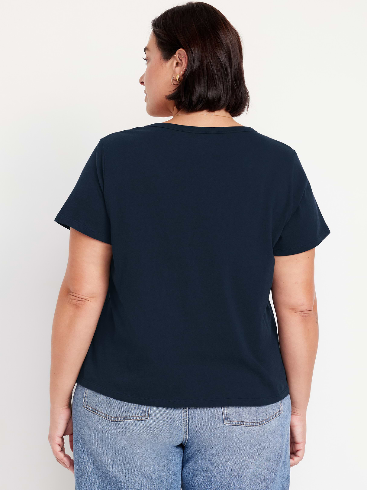 EveryWear V-Neck T-Shirt - In the Navy
