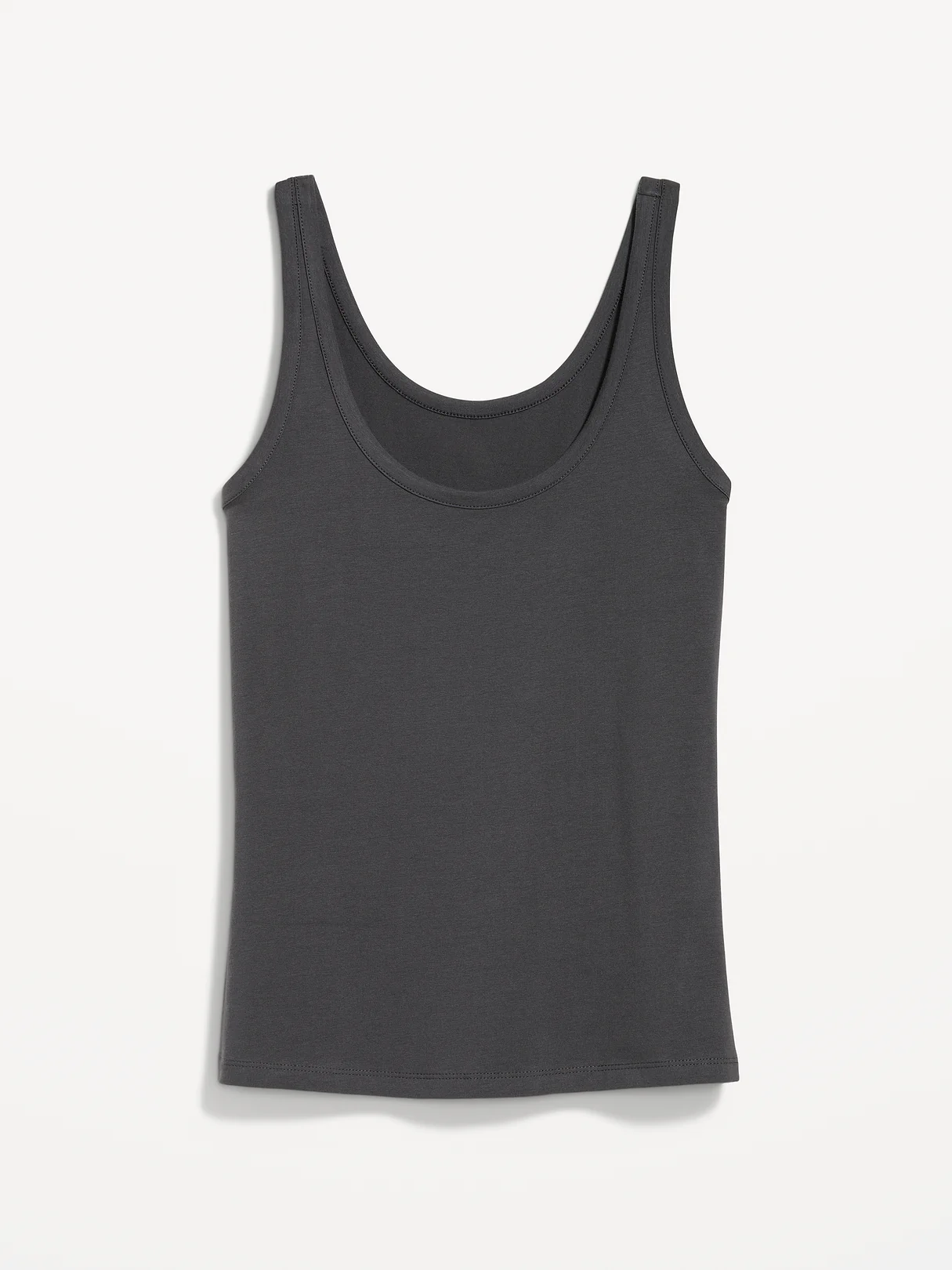 First-Layer Scoop-Neck Tank Top - Panther