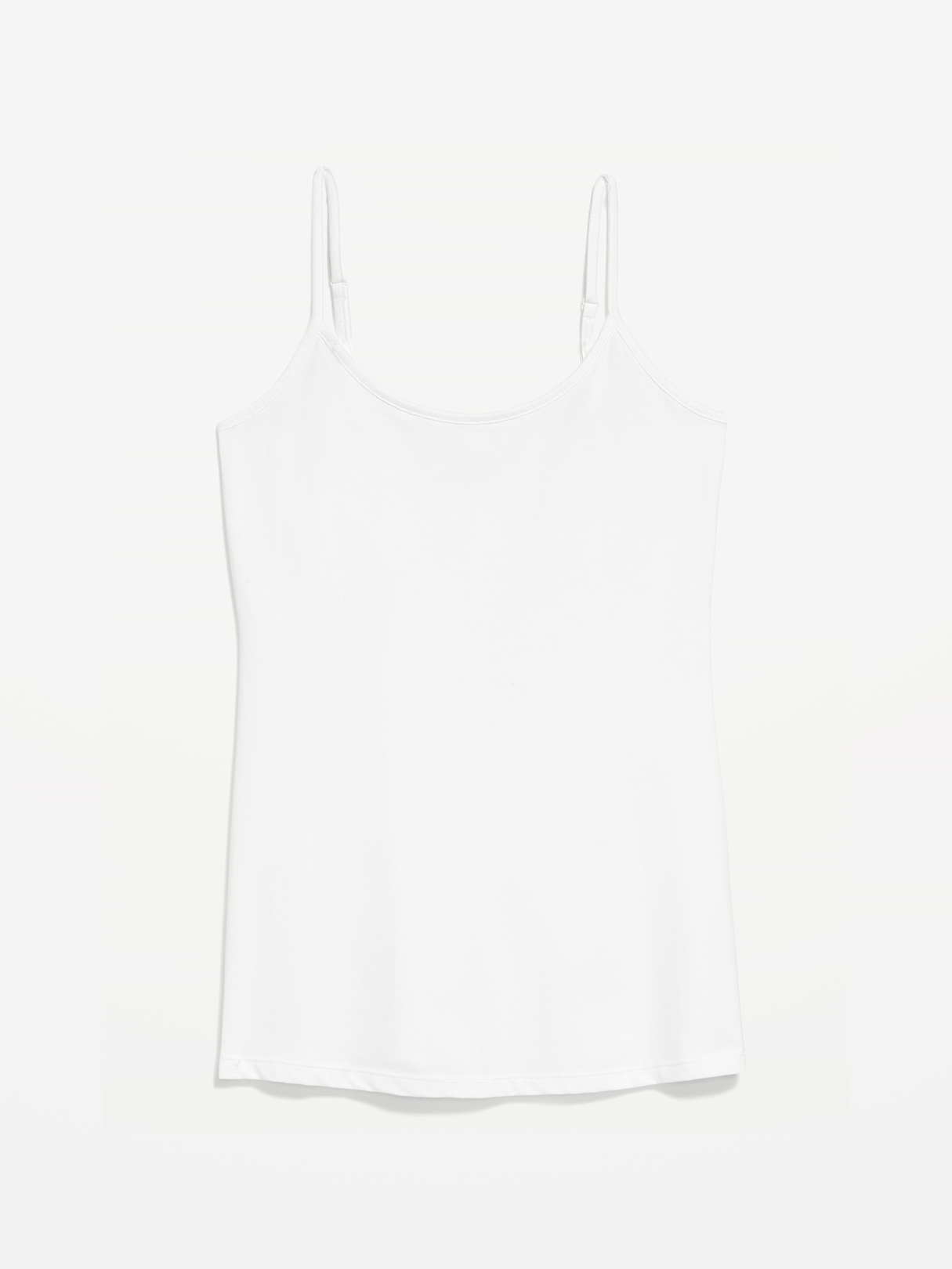 First-Layer Cami Tunic Tank Top - Calla Lily White