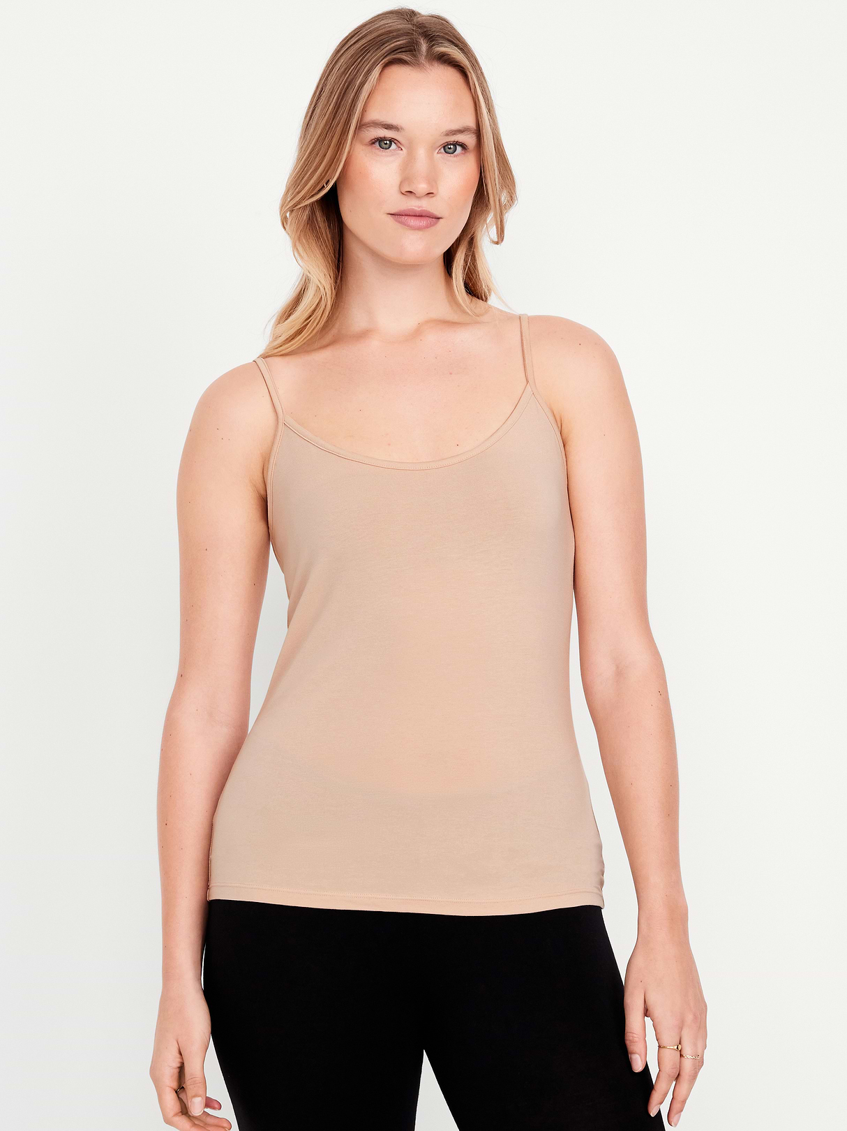 First-Layer Cami Tank Top - Frappe