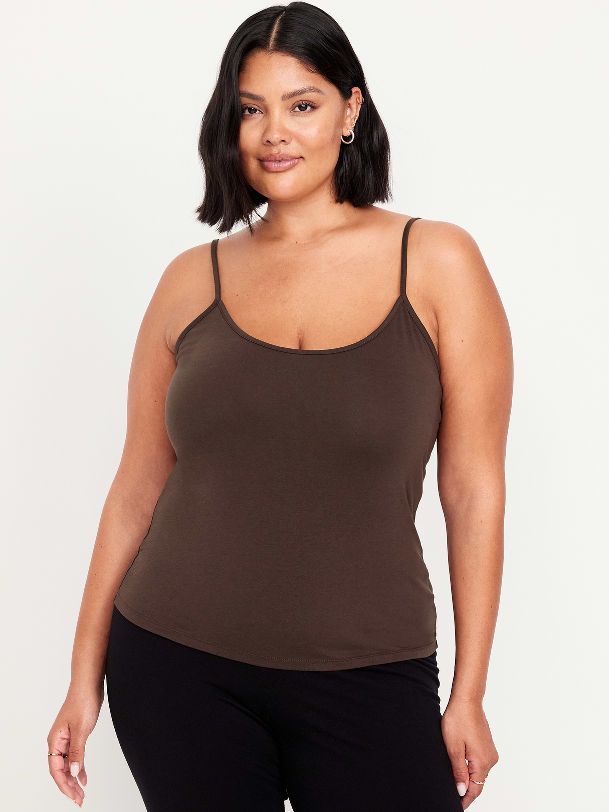 First-Layer Cami Tank Top - French Roast