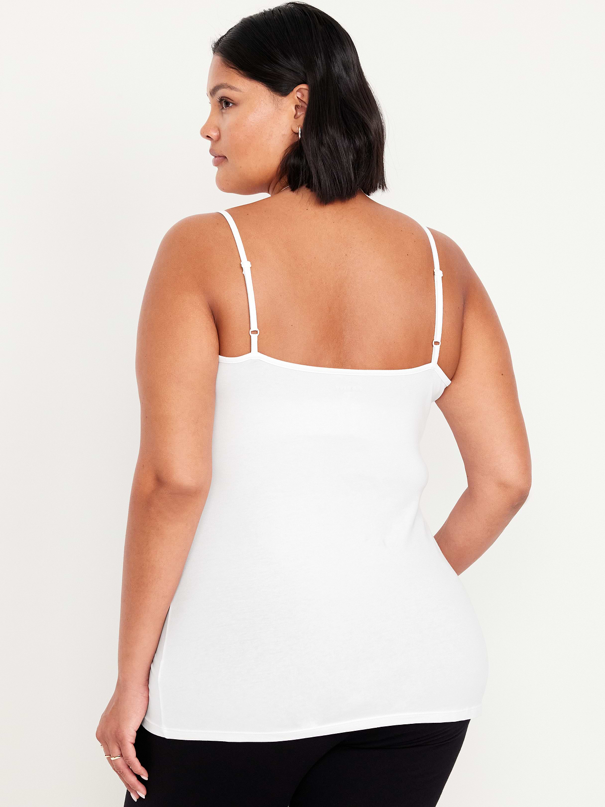 First-Layer Cami Tunic Tank Top - Calla Lily White