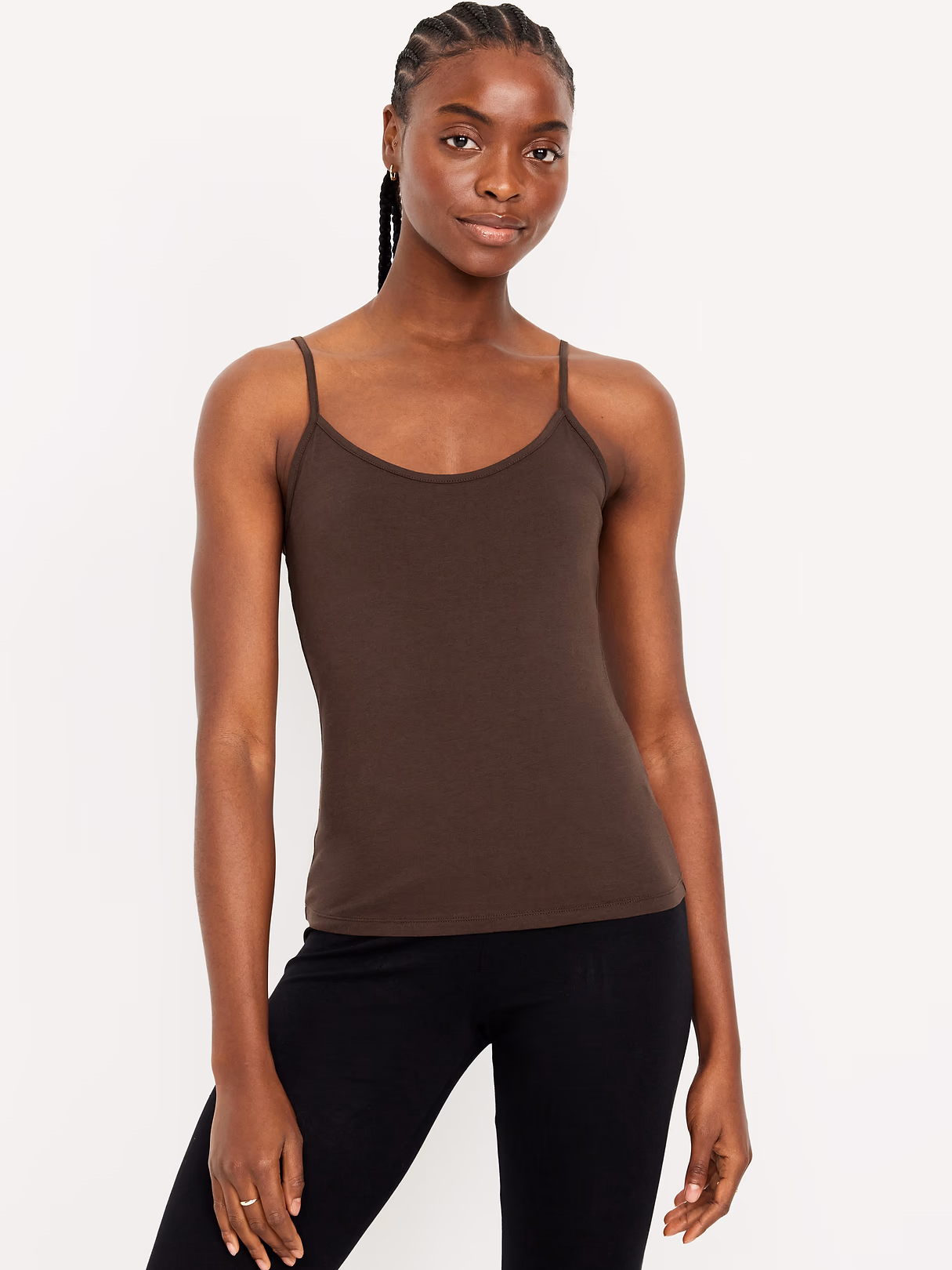 First-Layer Cami Tank Top - French Roast