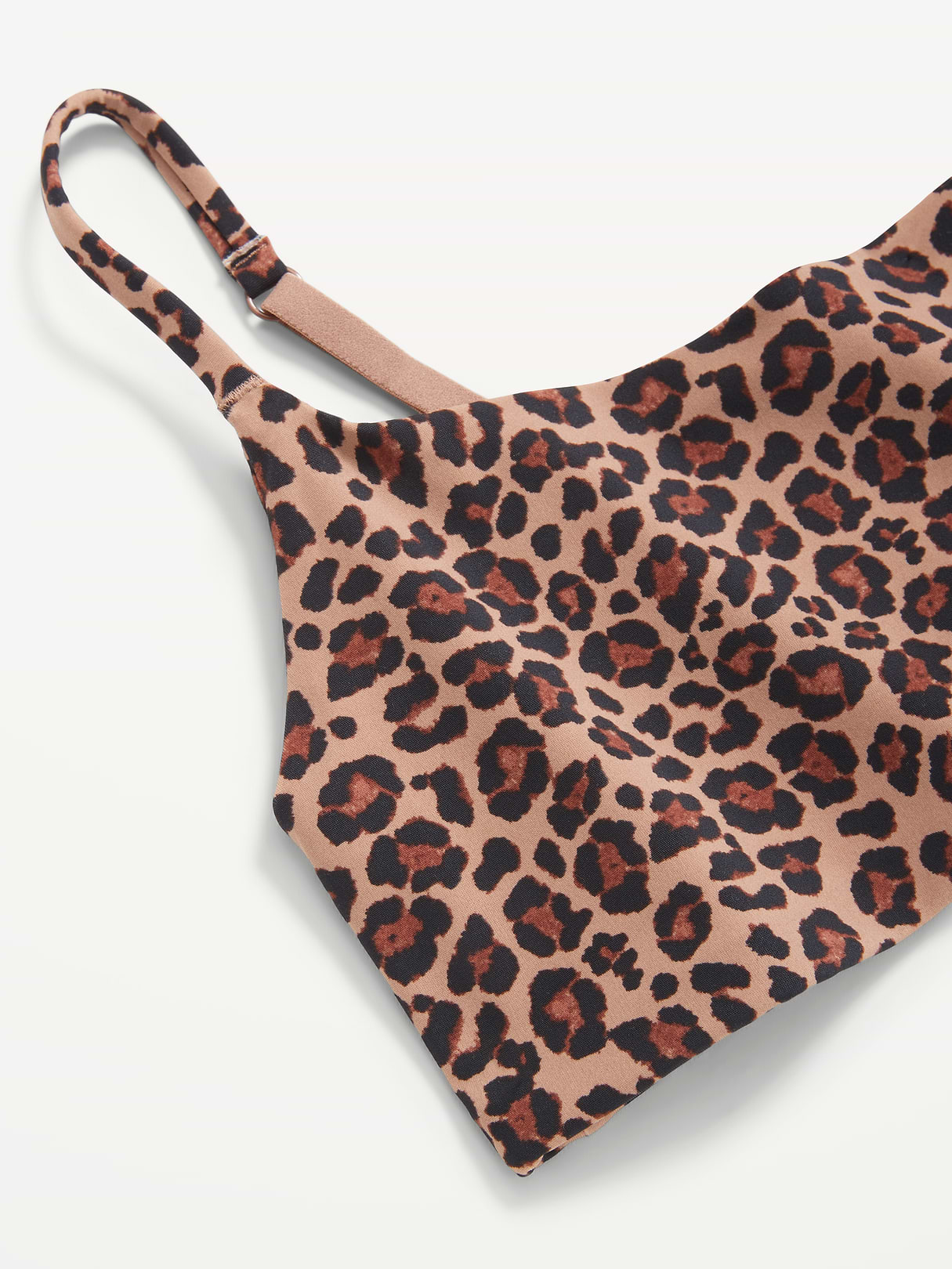 No-Show Bralette - Cheetah Brown