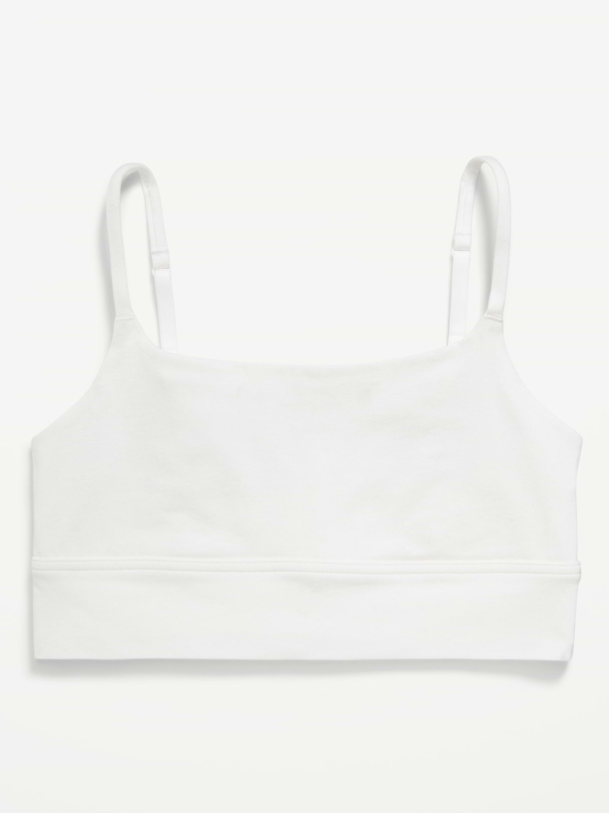 Cotton Cami Bralette - Calla Lily White