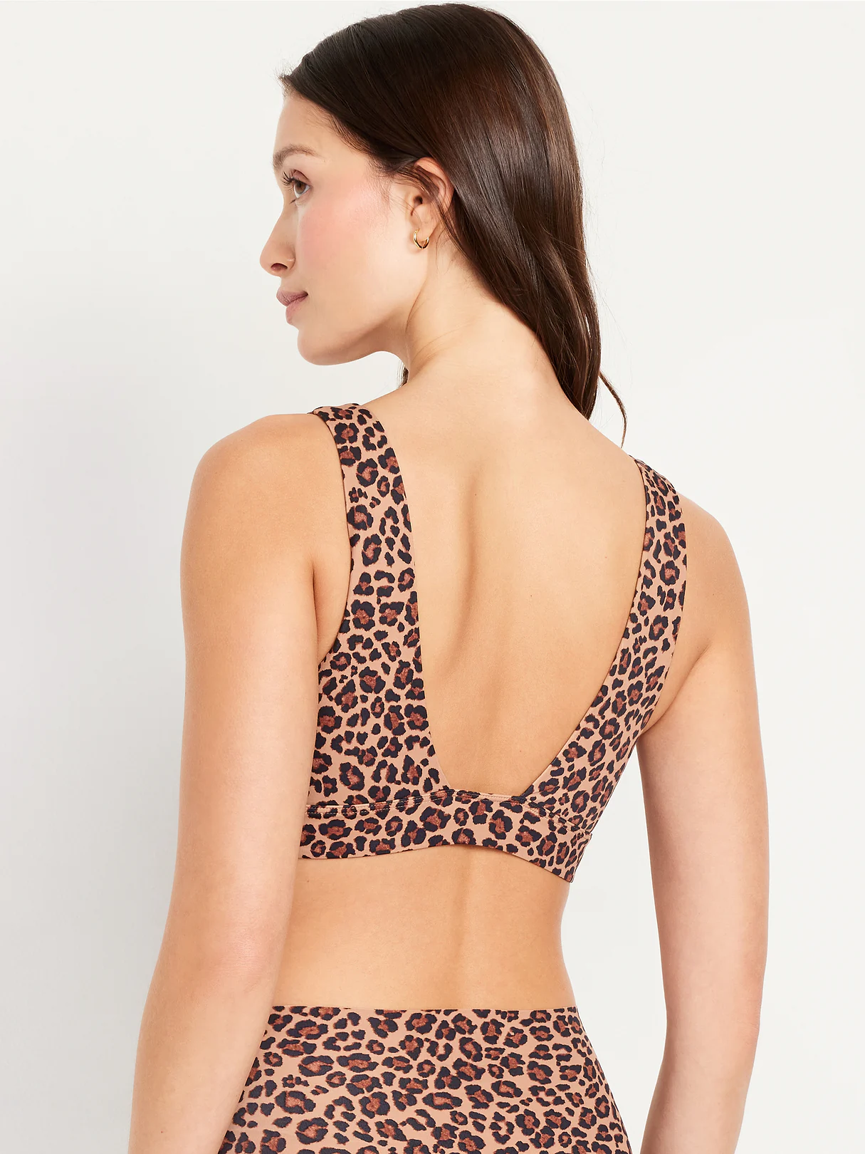 No-Show Bralette - Cheetah Brown
