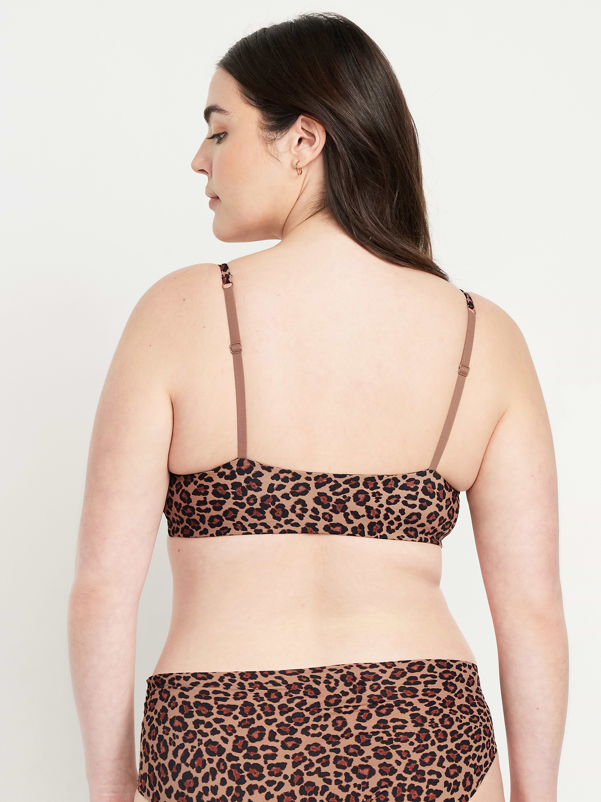 No-Show Bralette - Cheetah Brown