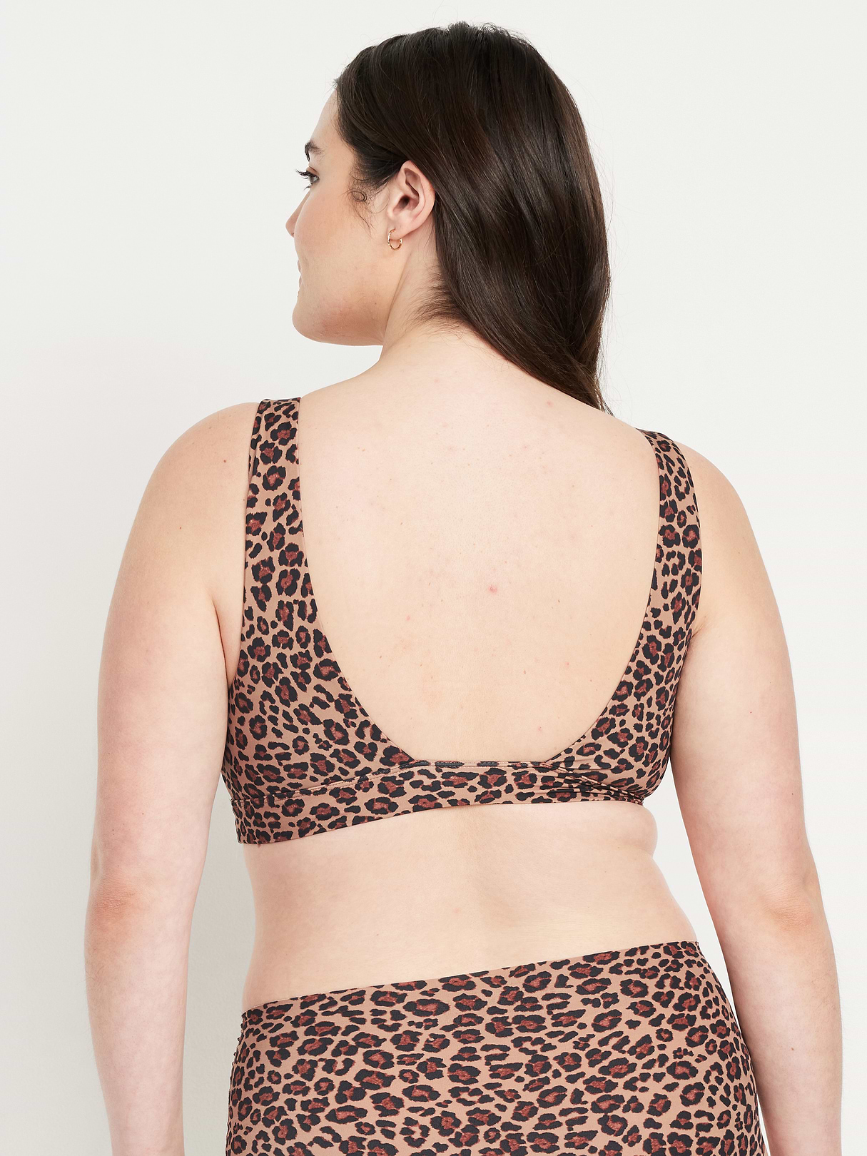 No-Show Bralette - Cheetah Brown
