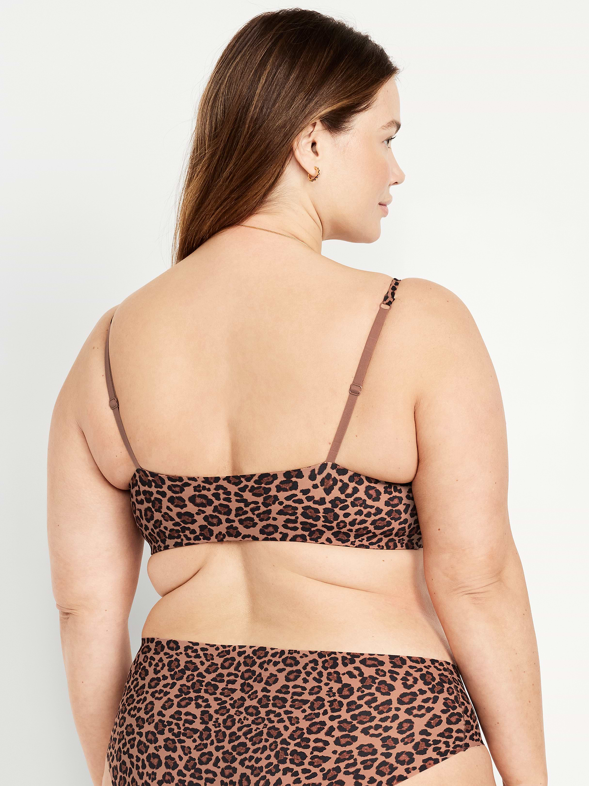 No-Show Bralette - Cheetah Brown
