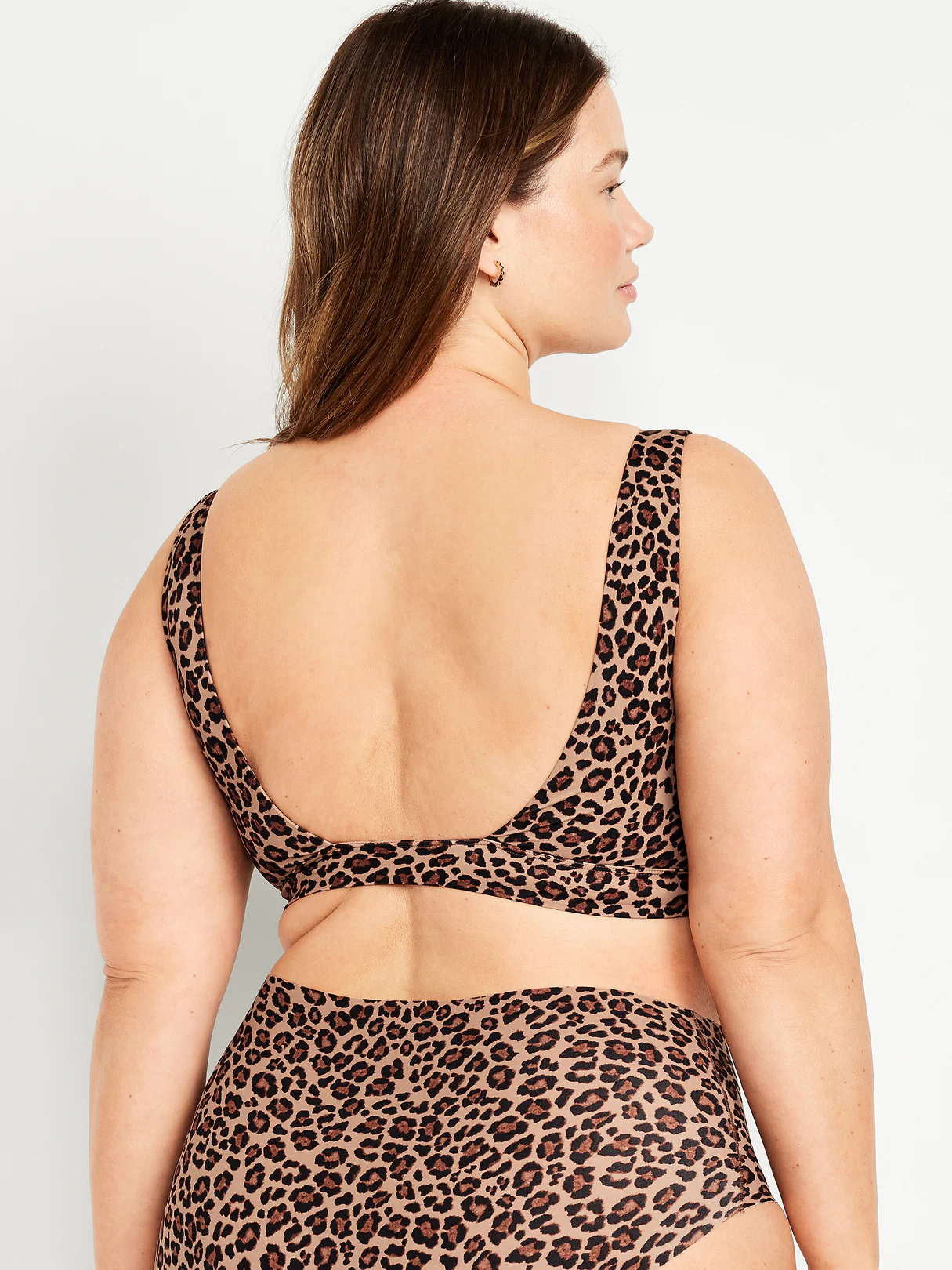 No-Show Bralette - Cheetah Brown