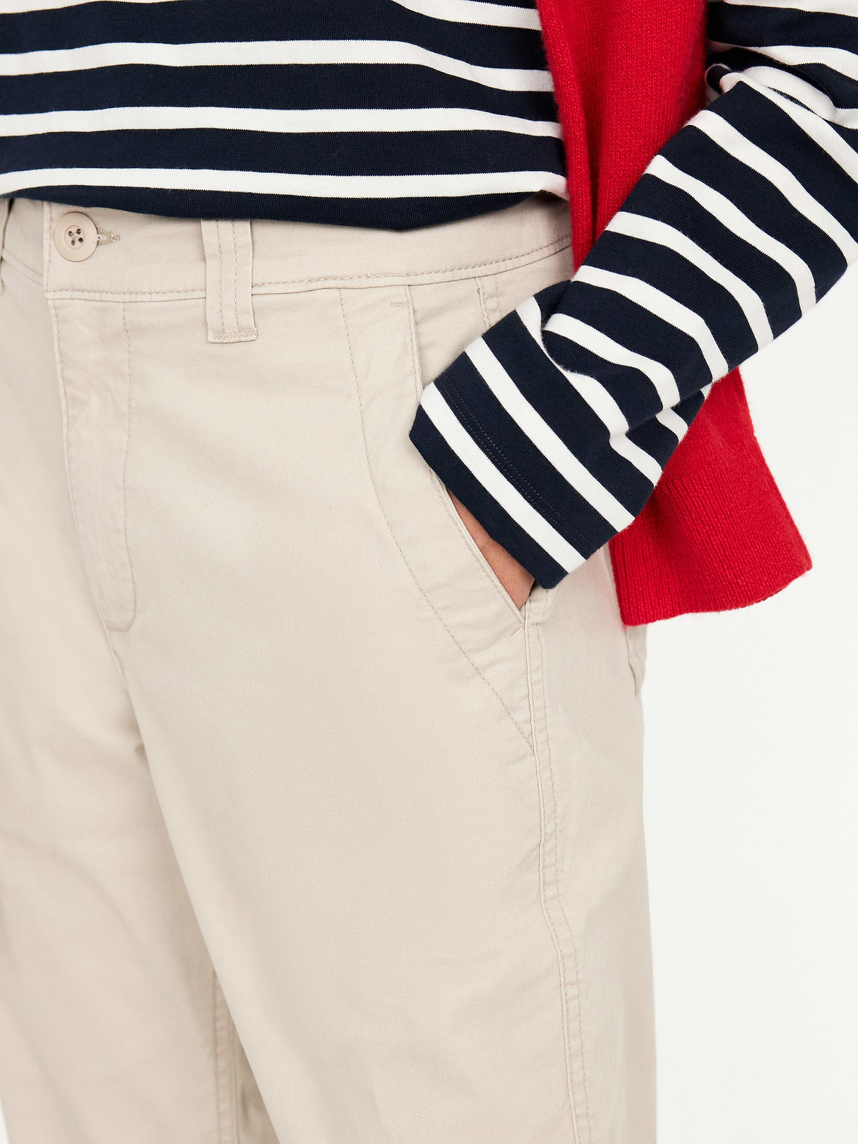 High-Waisted OGC Chino Tapered Straight Pants - A Stone's Throw