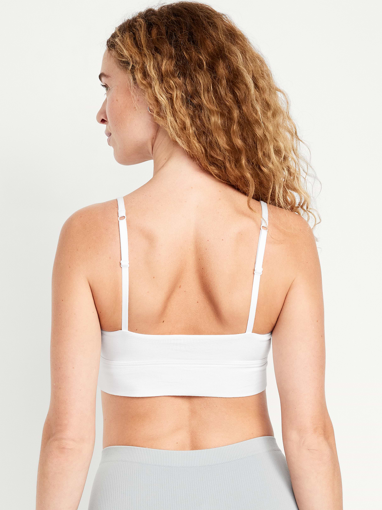 Cotton Cami Bralette - Calla Lily White