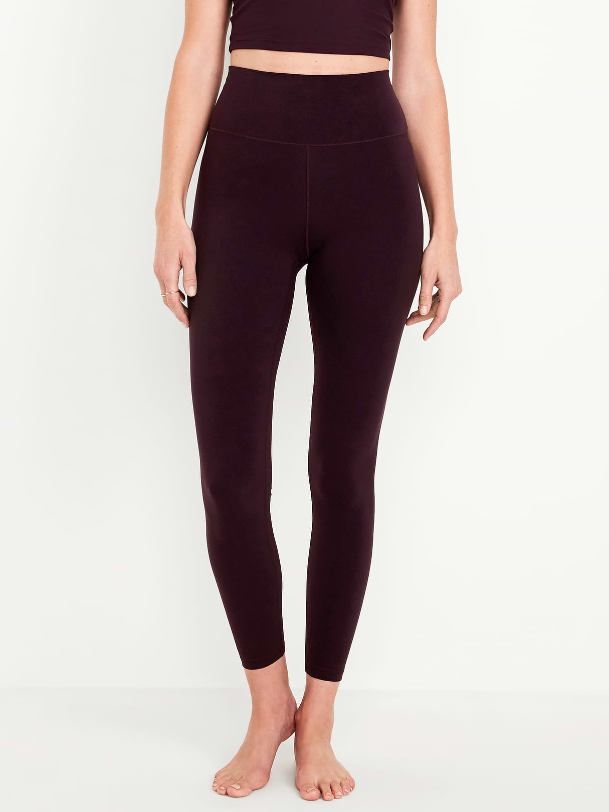 High-Waisted StudioSmooth 7/8 Pocket Leggings - Dusk Navy
