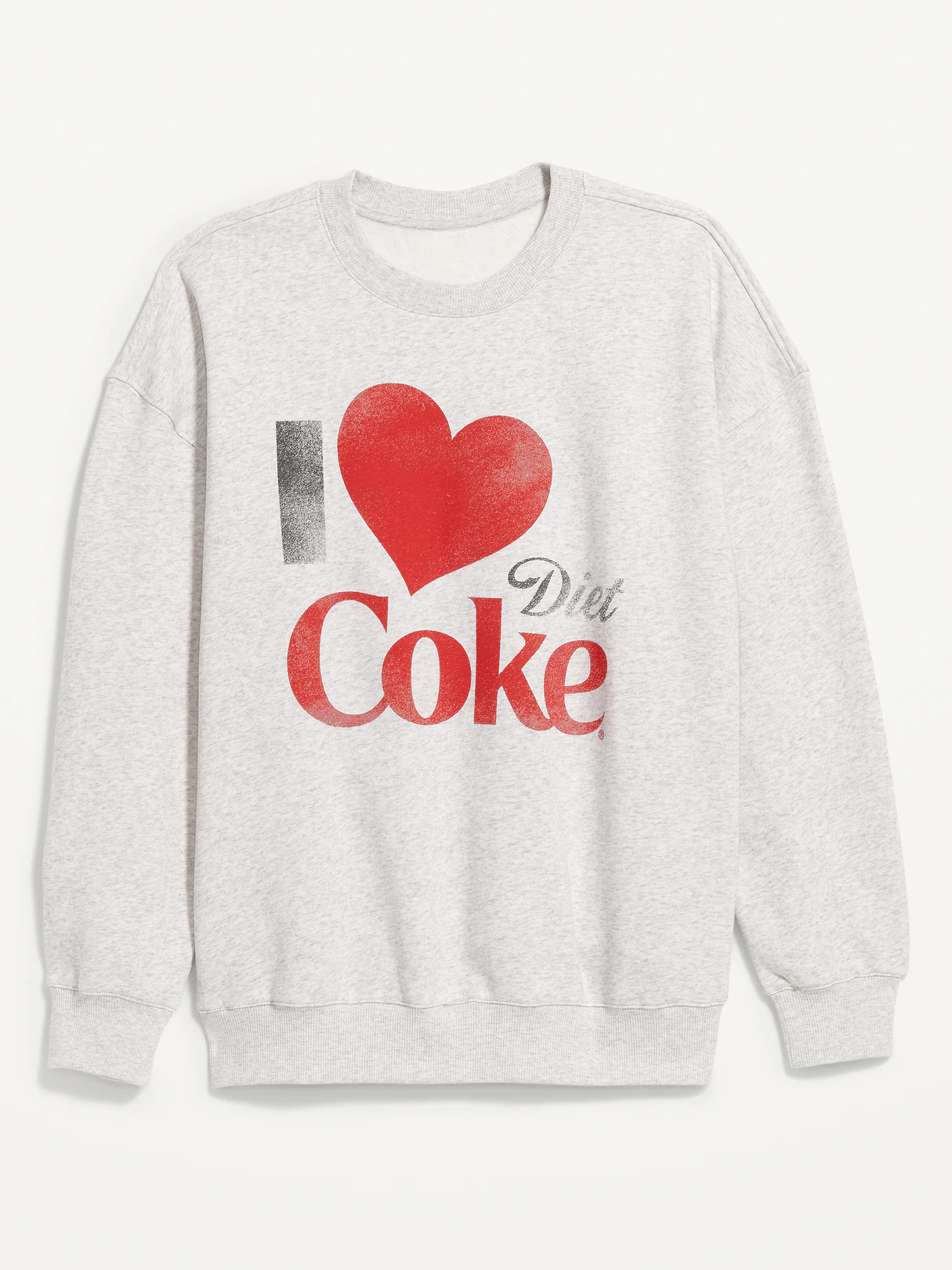 Diet Coke® SoComfy Oversized Tunic Sweatshirt - I Love Diet Coke