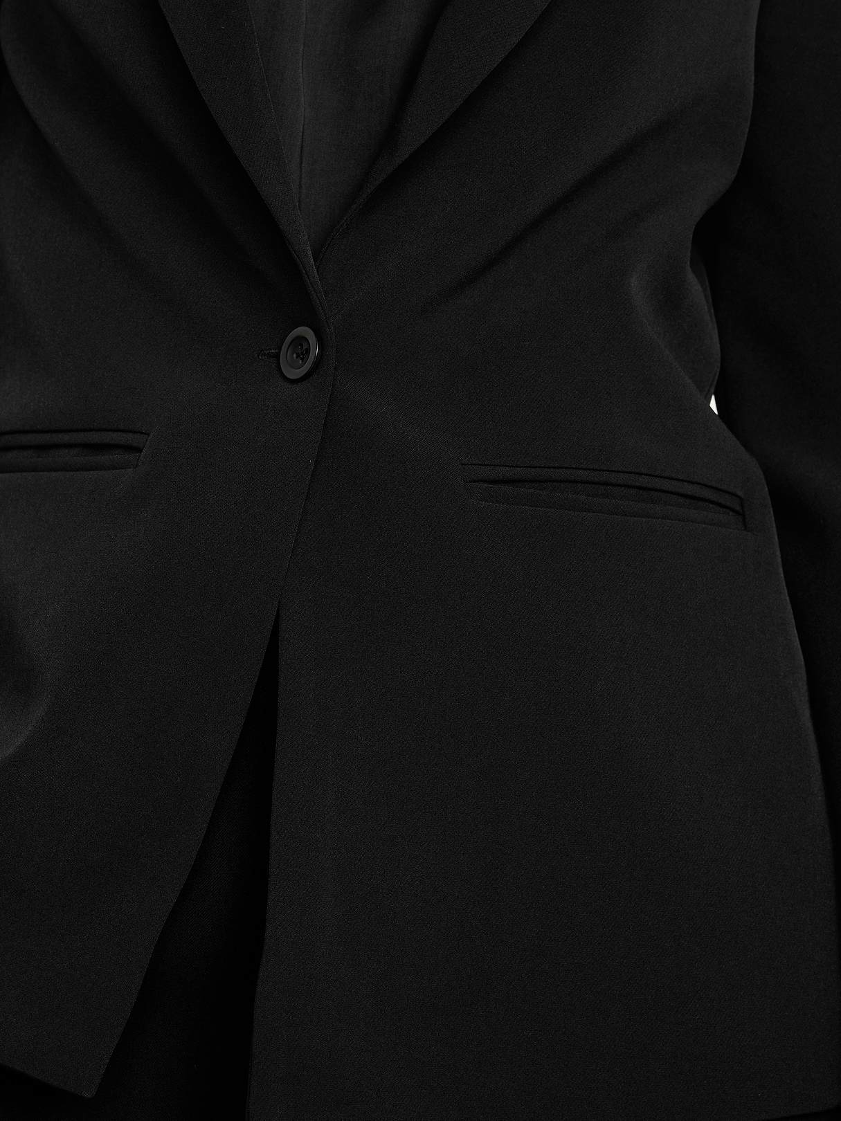 Classic Double-Weave Blazer - Black Jack