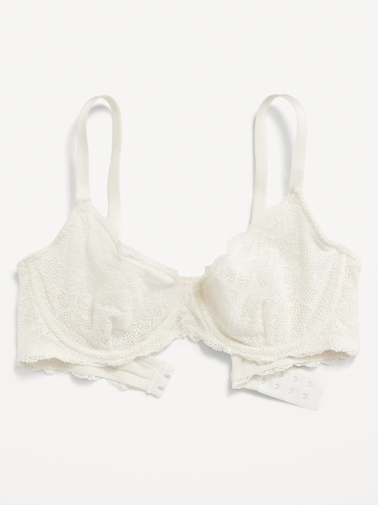 Lace Balconette Bra - Sea Salt
