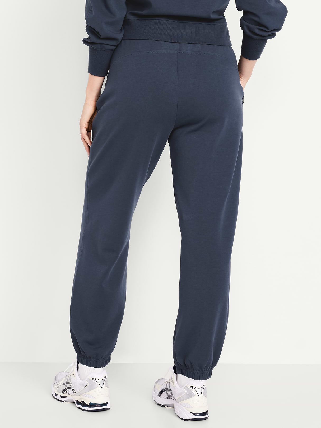 High-Waisted Dynamic Fleece Sweatpants - Dusk Navy
